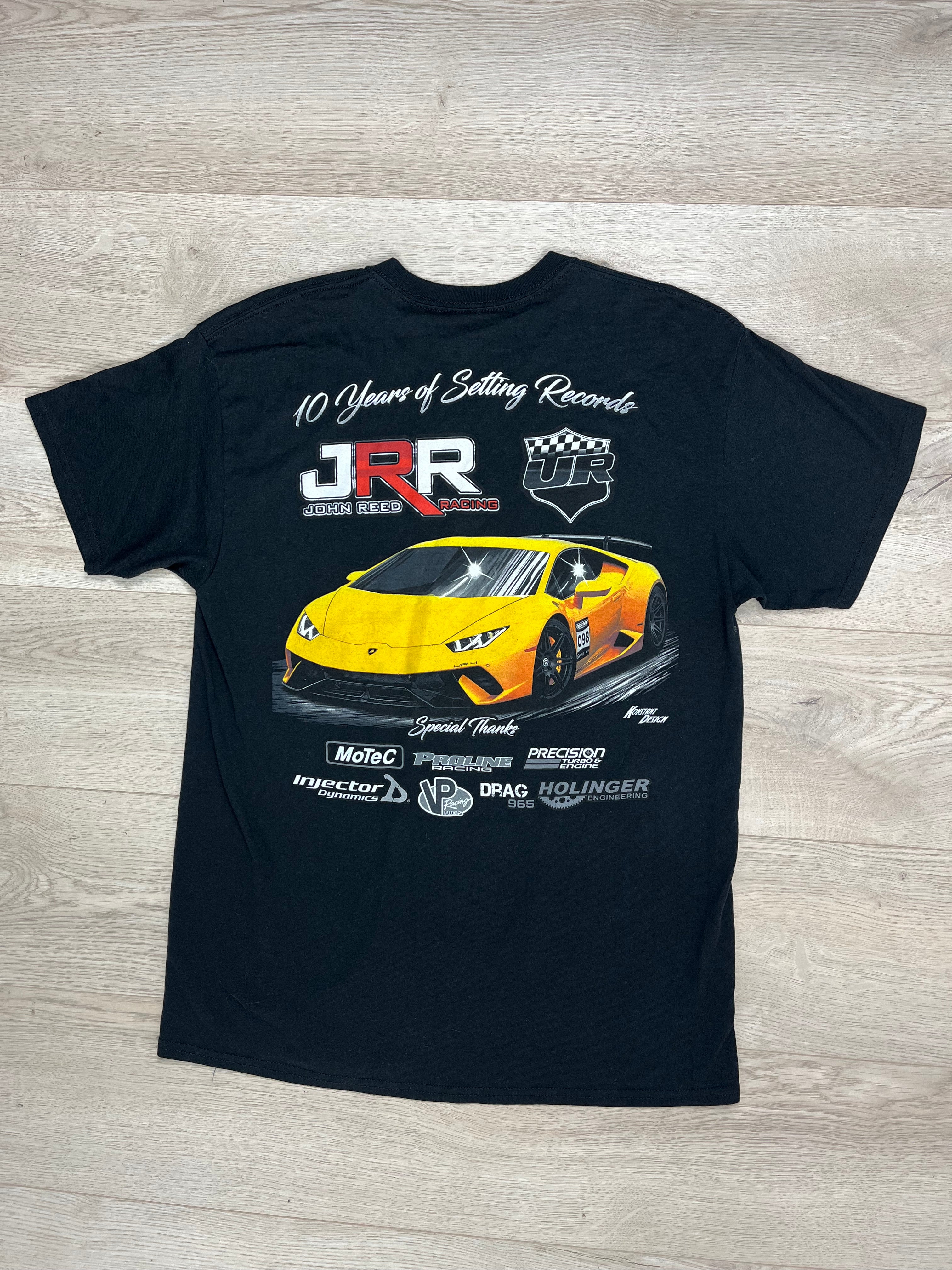 Vintage racer black t-shirt