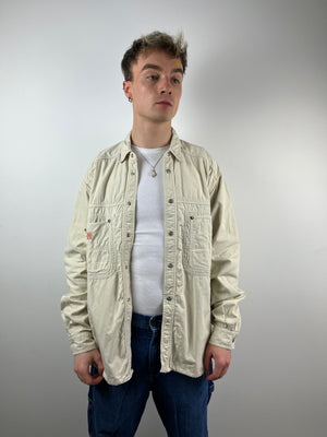 Vintage cream replay denim shirt