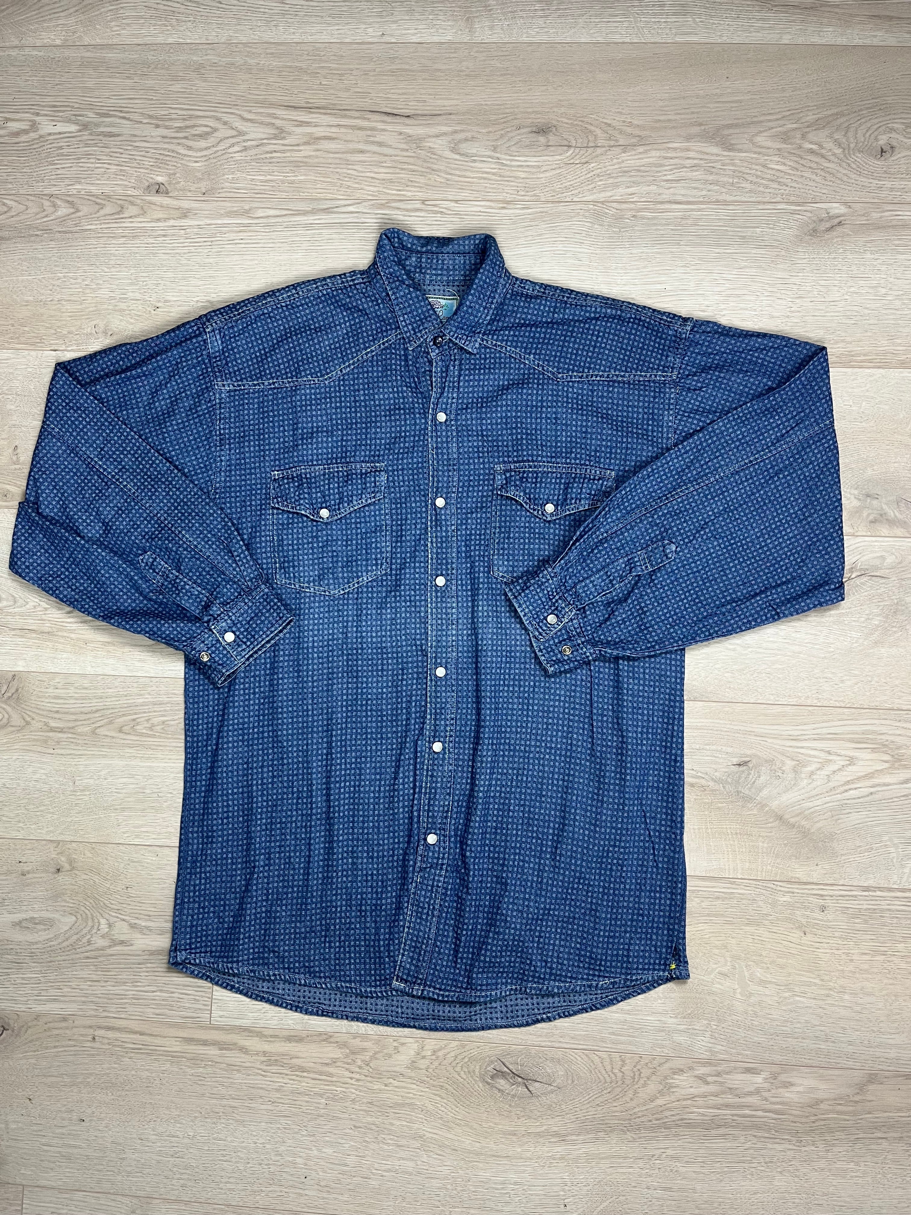Vintage denim long sleeve shirt