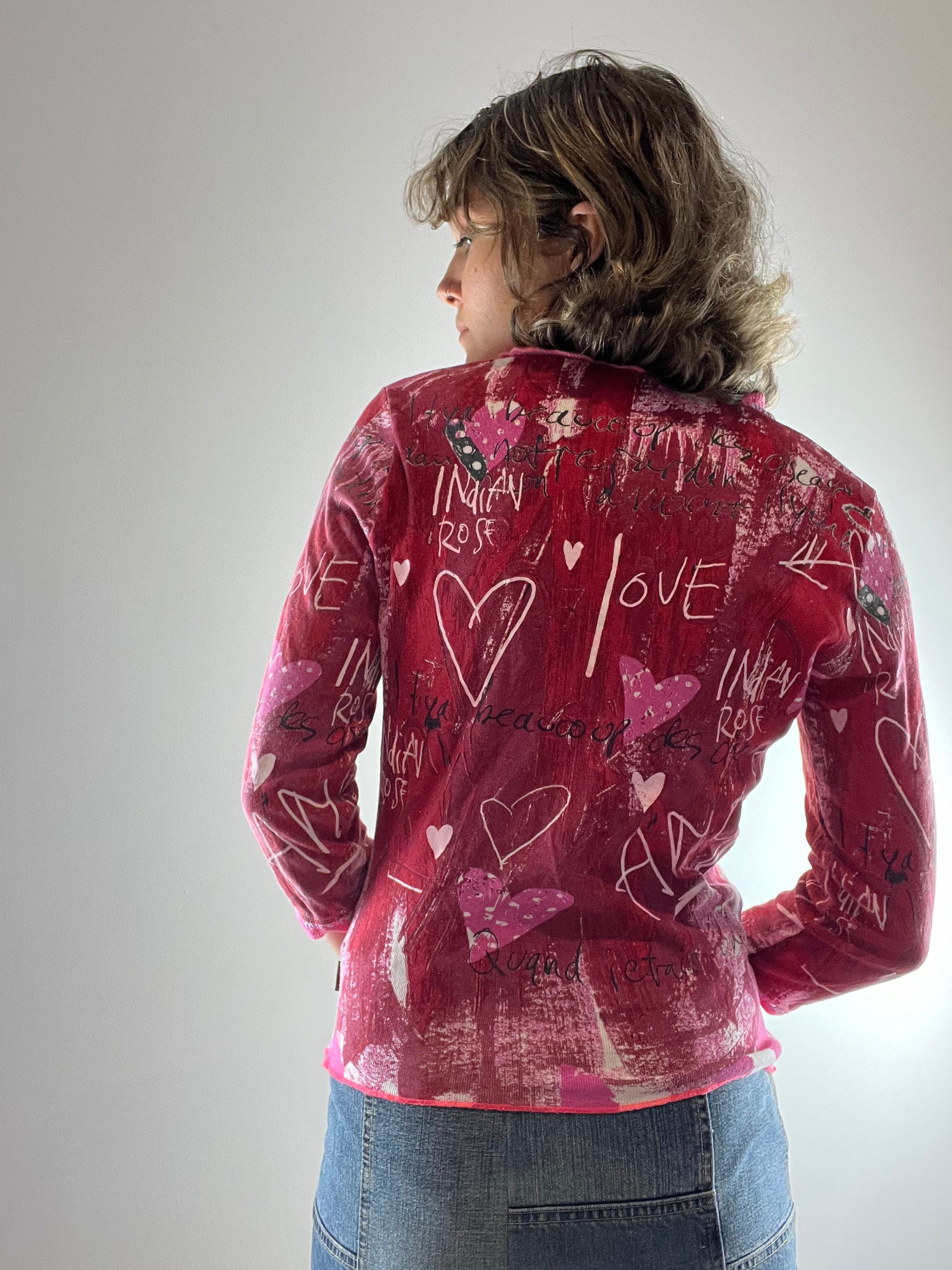 Vintage Patterned Top