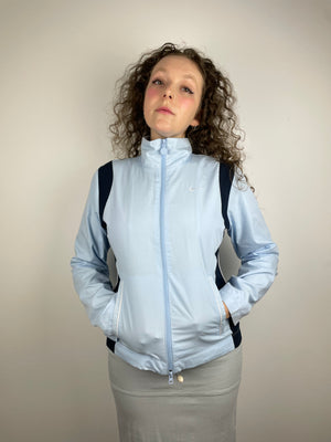 Vintage baby blue Nike sports jacket