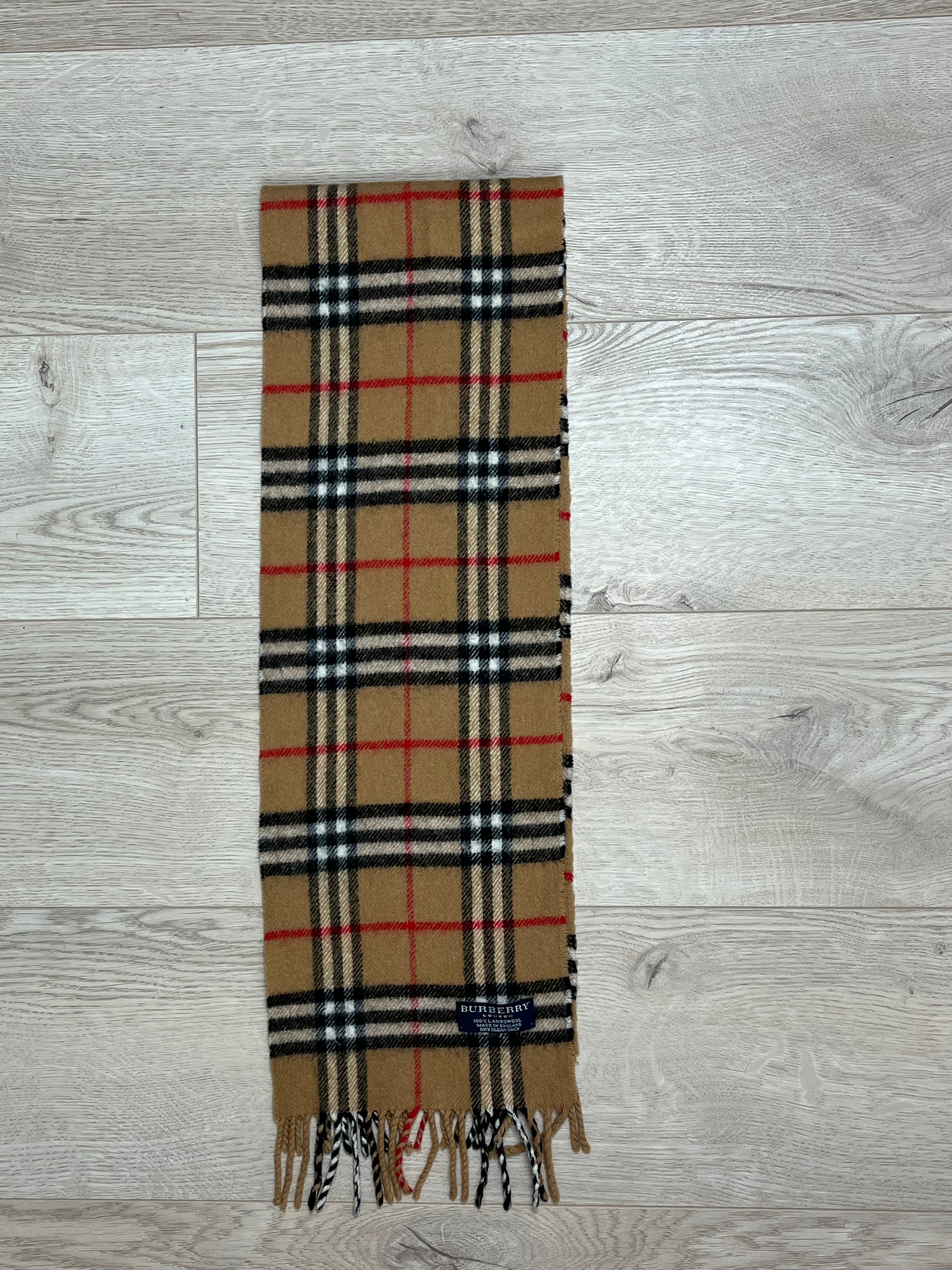 Vintage Burberry Scarf