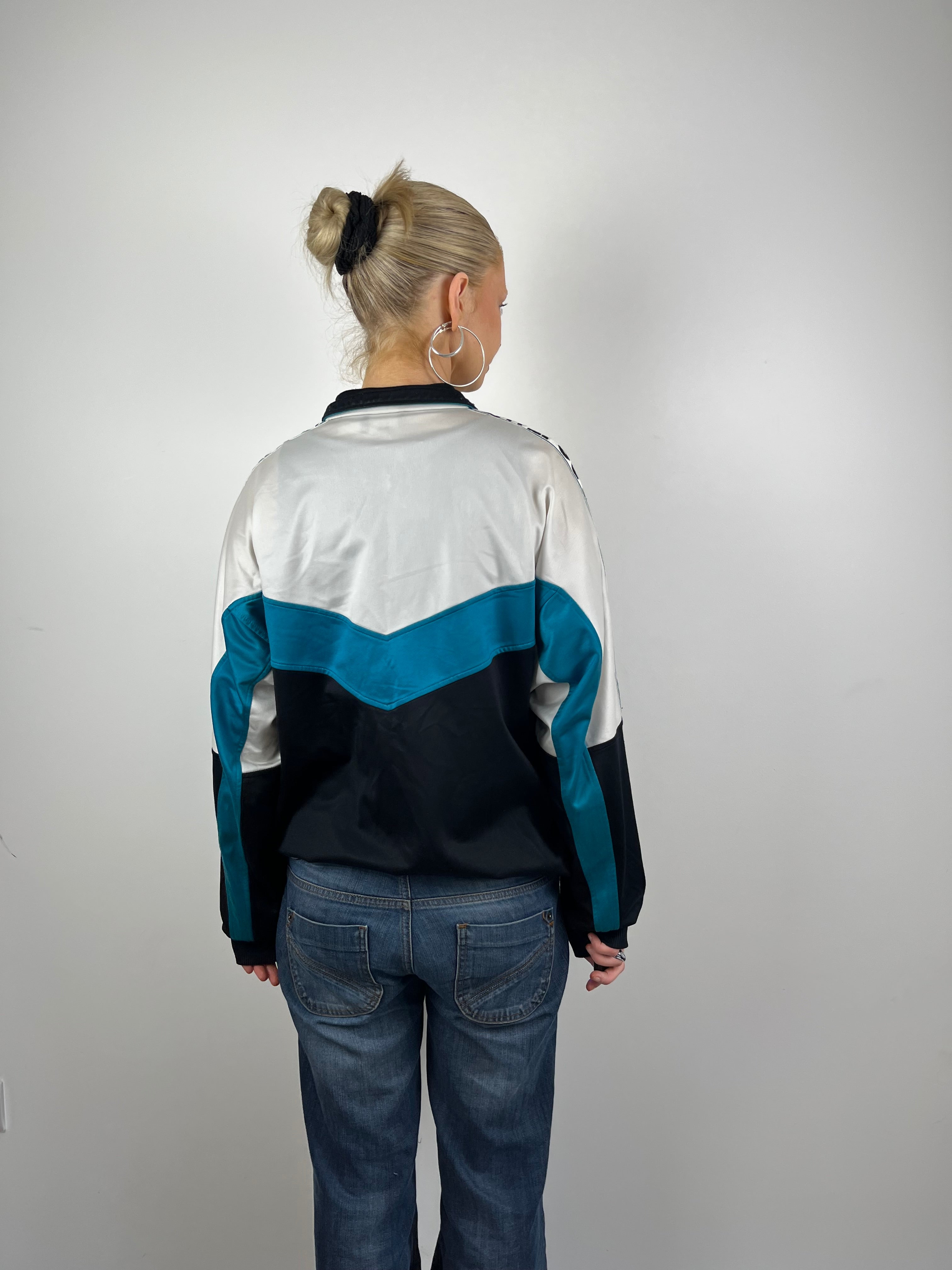 Vintage Teal Nike Sports Jacket (L)