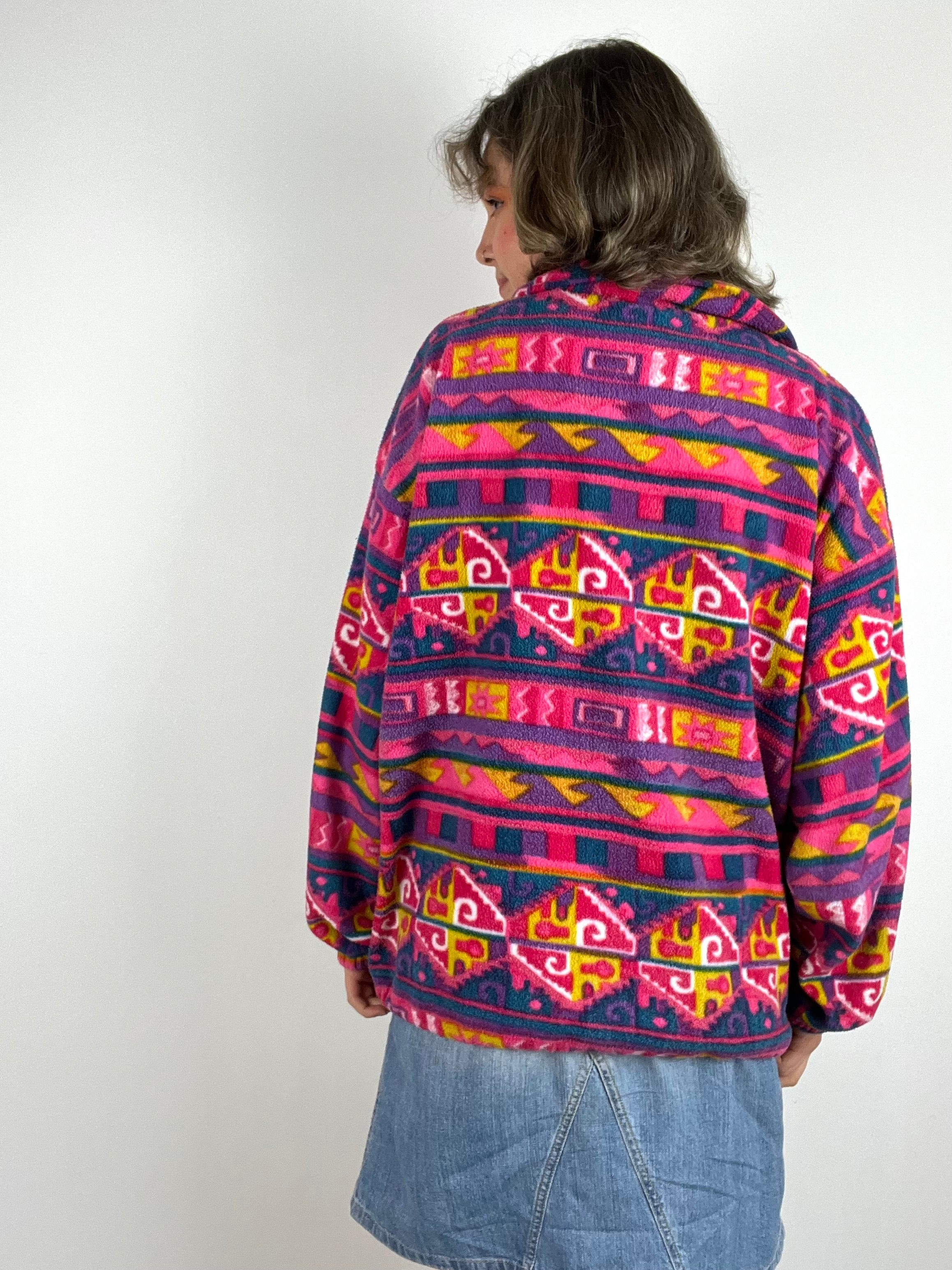 Vintage Patterned Fleece