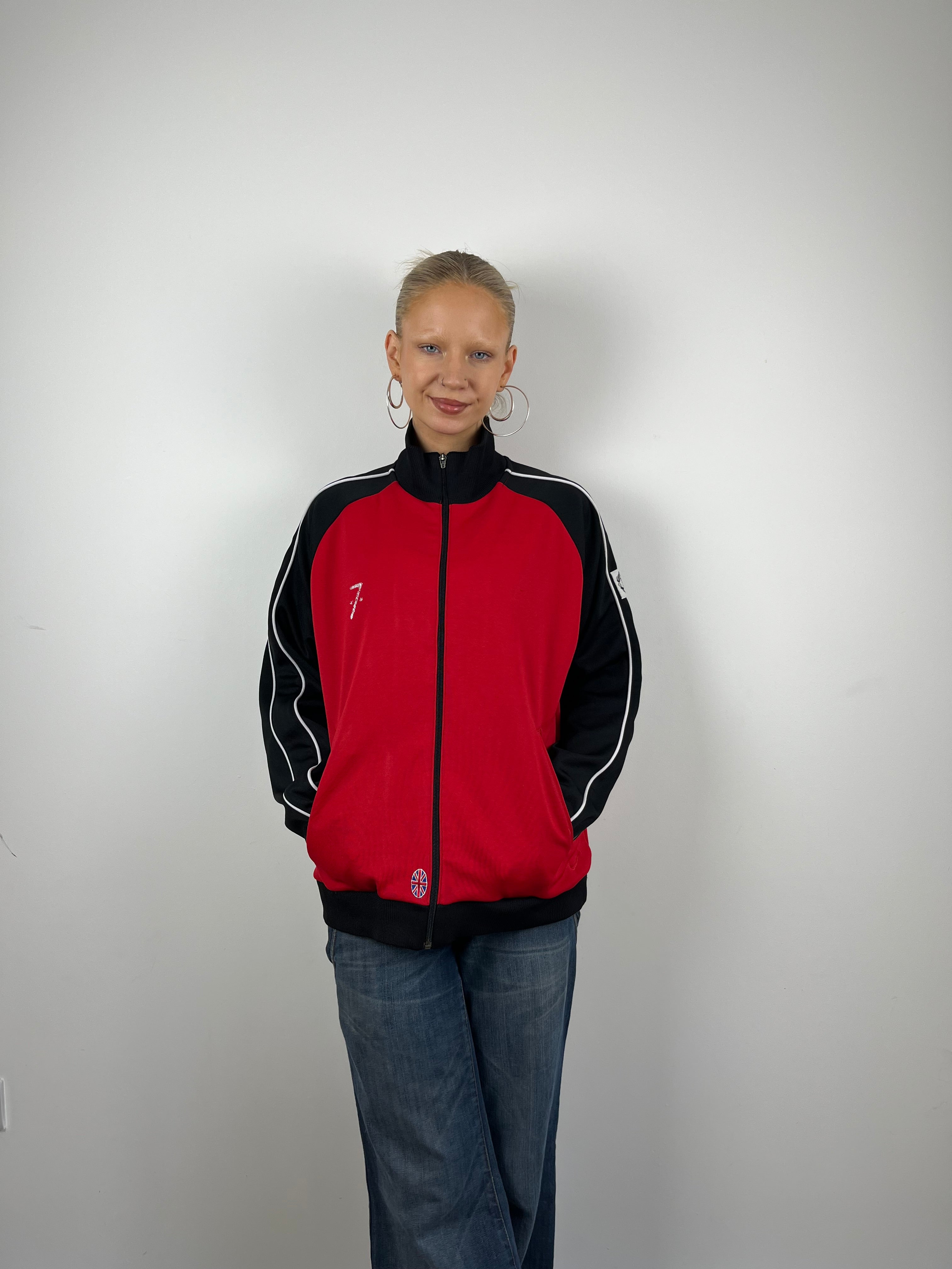 Vintage Red Nike sports jacket