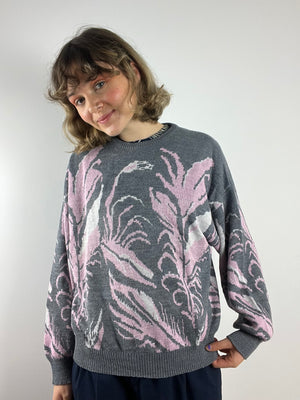 Vintage patterned knit