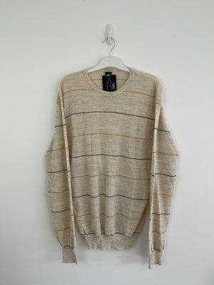 Vintage light striped knit
