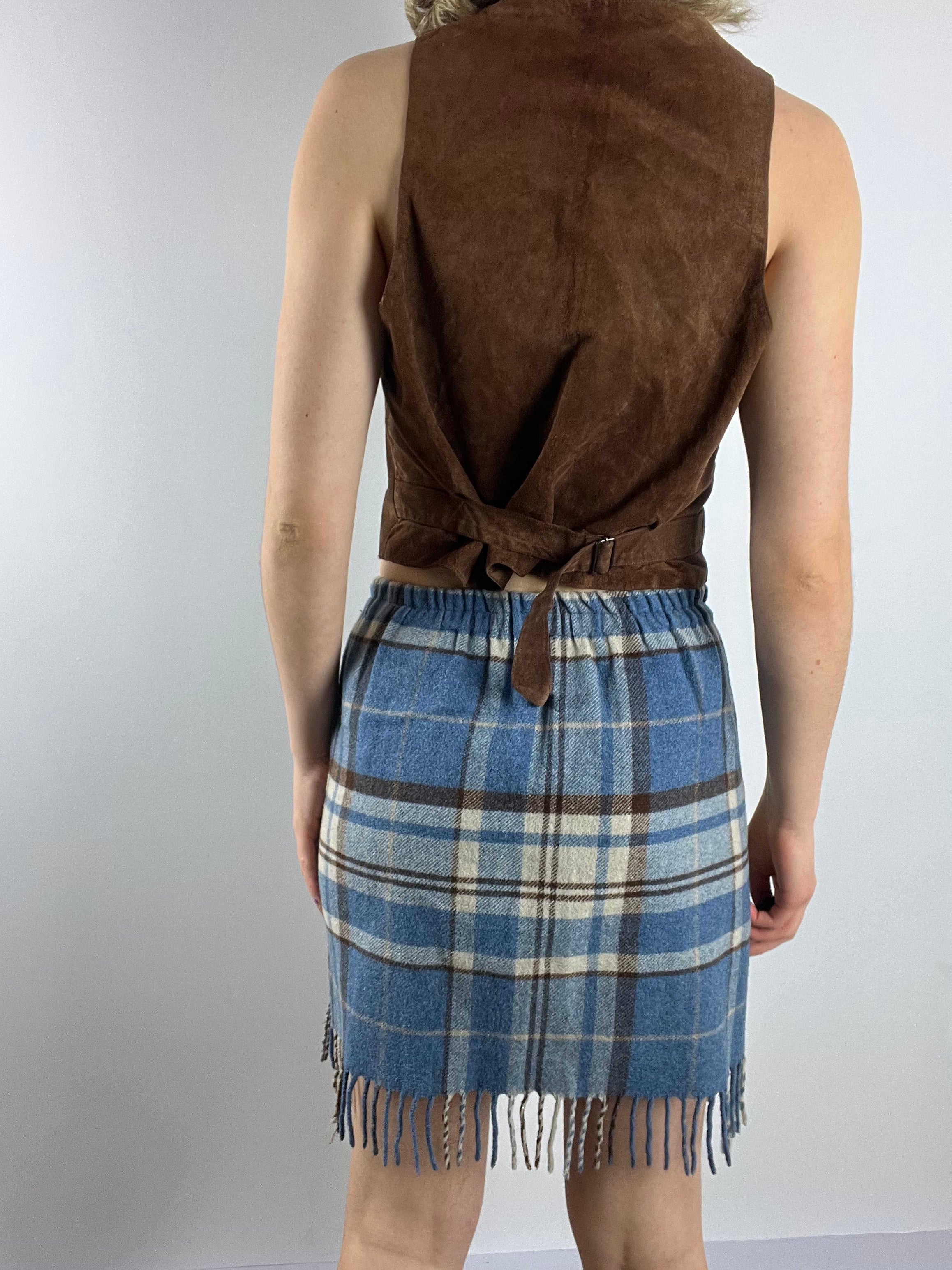 Vintage Suede Waistcoat