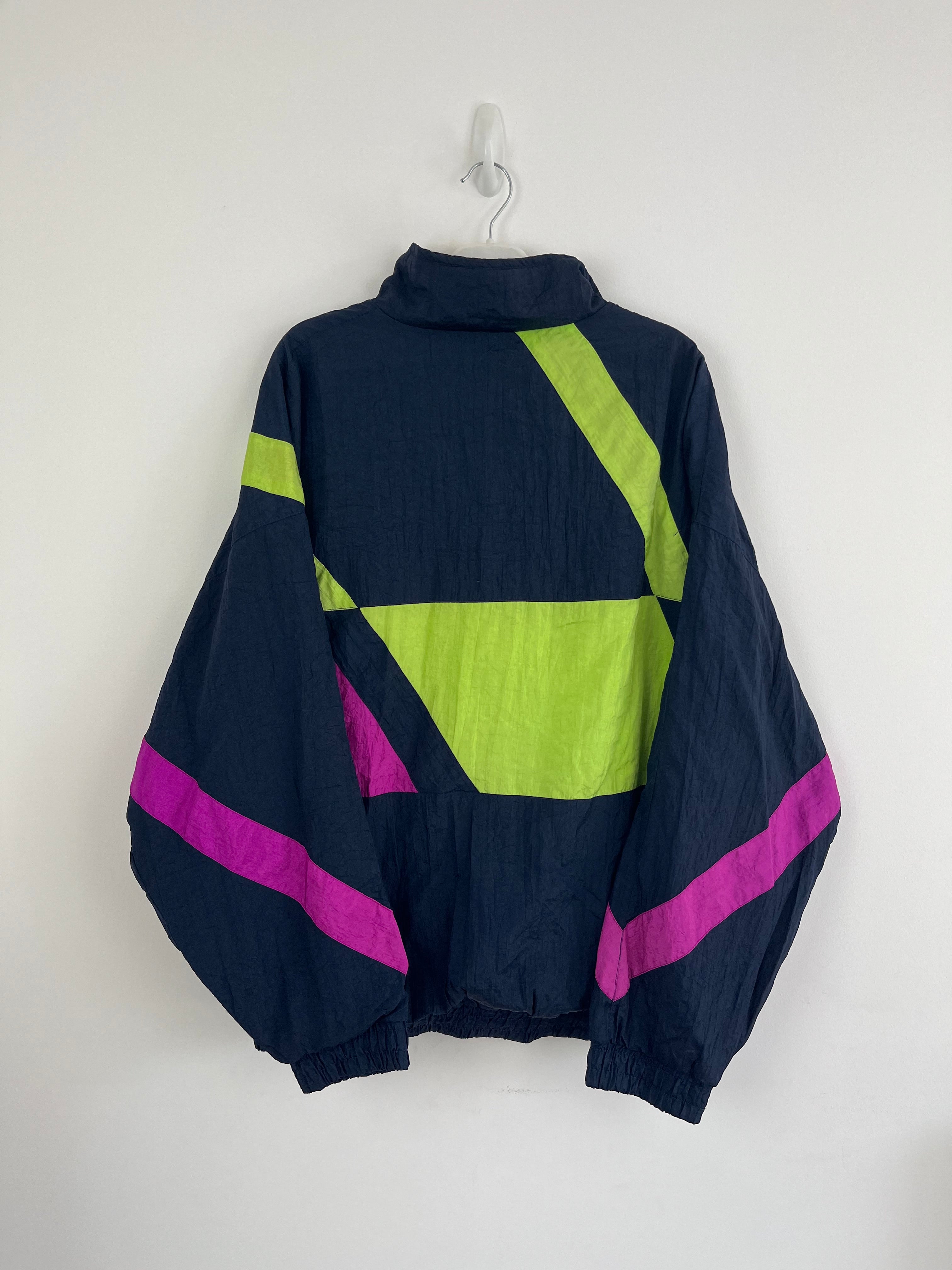 Vintage 80’s Zip Up Shell Jacket (L)
