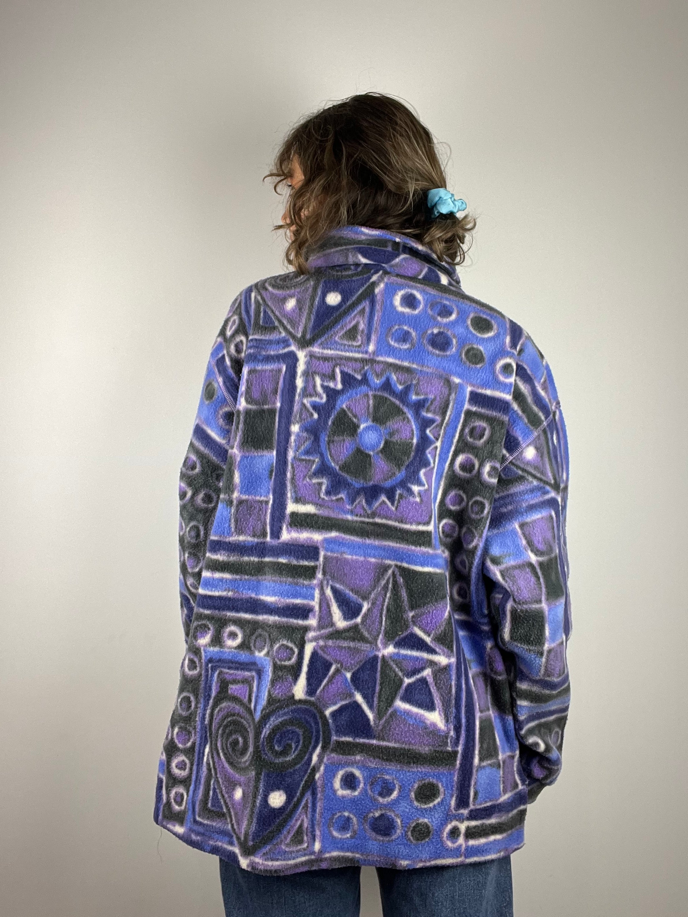 Vintage Patterned Fleece