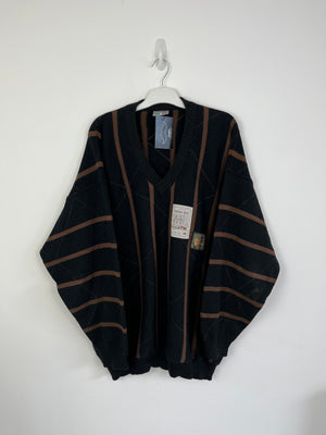 Vintage Giramondo patchwork knit