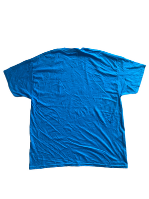 vintage blue harley davidson motorcycles tshirt