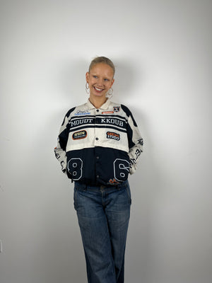 Vintage racer shirt jacket
