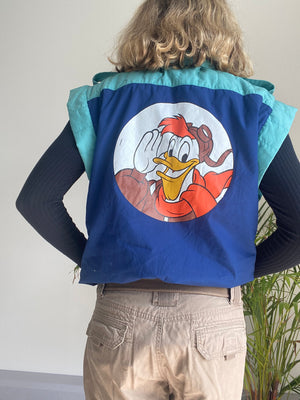 vintage disney sleeveless jacket