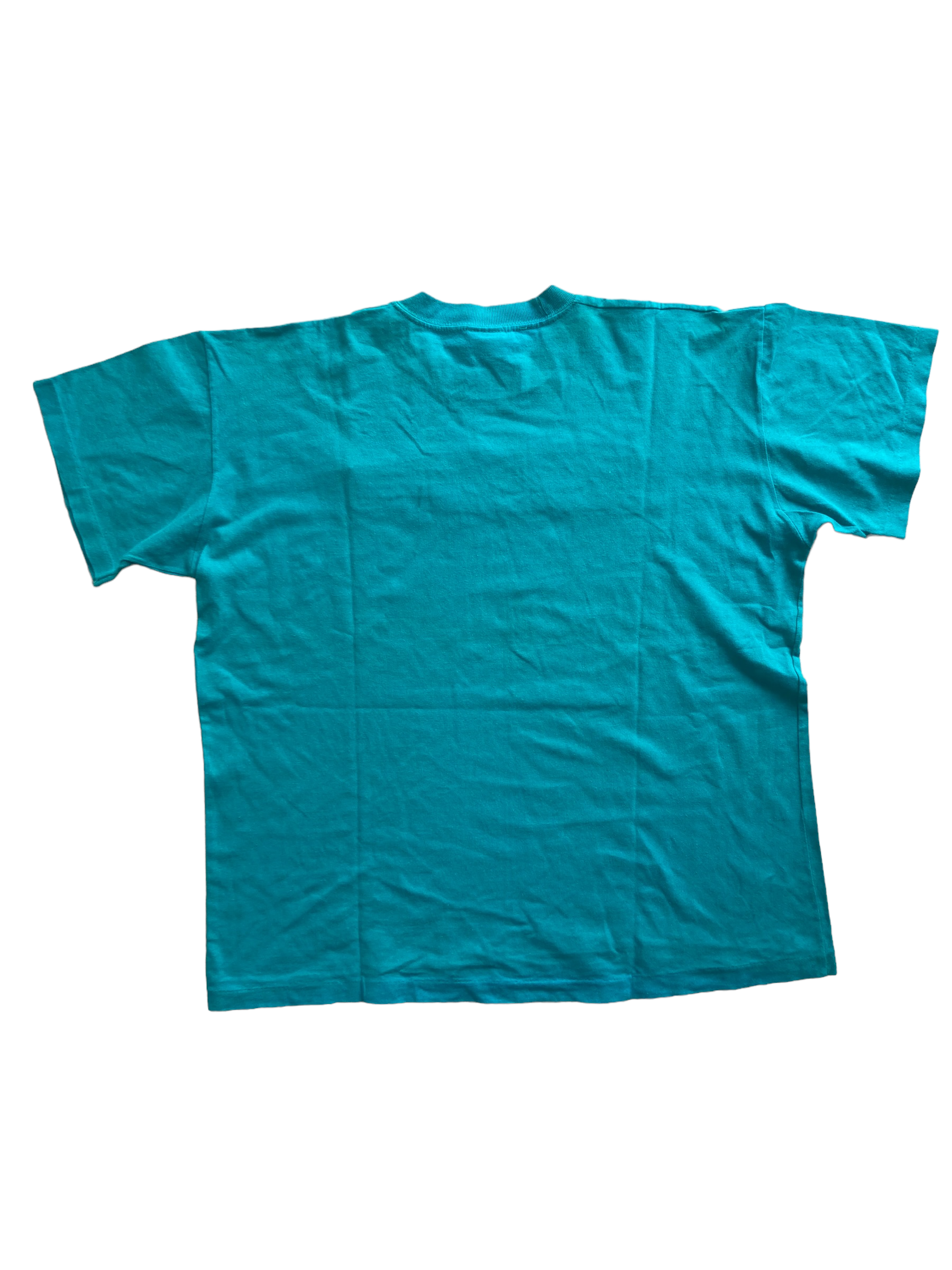 vintage teal reebok tshirt