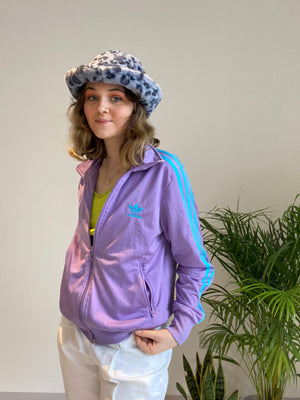 purple adidas Sports jacket