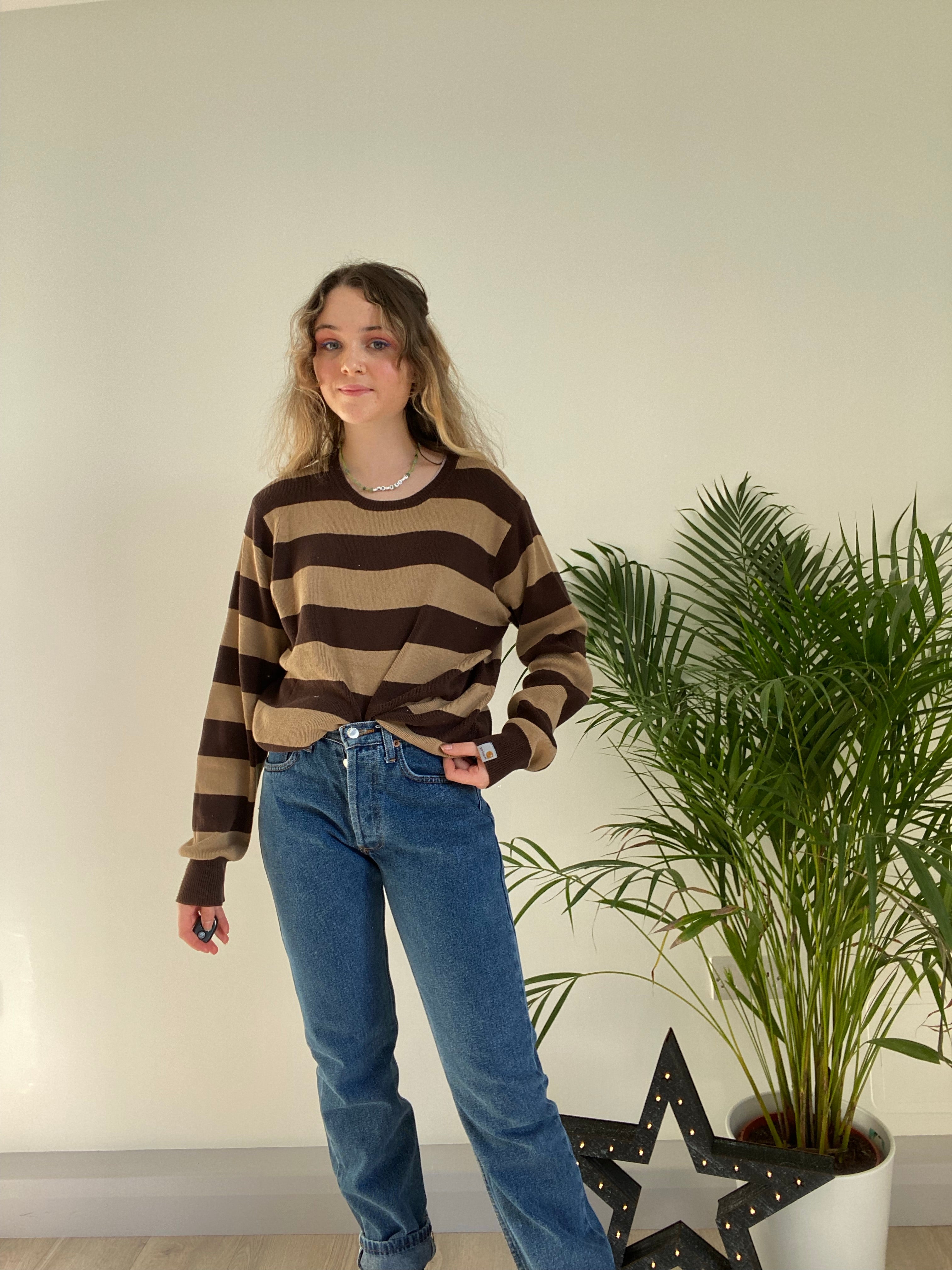 Vintage High Waisted Jeans (S)