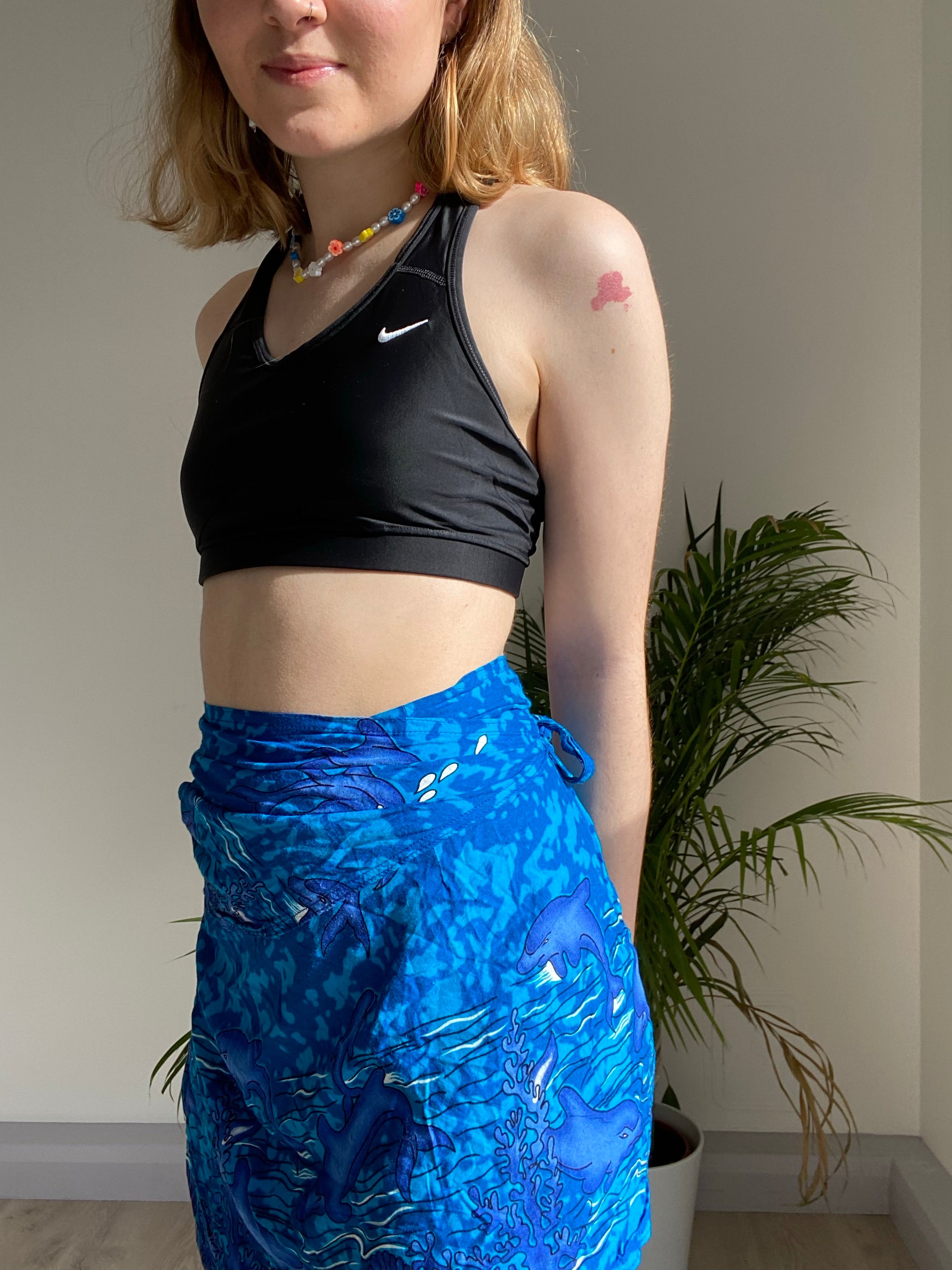 Vintage Mini Beach Skirt