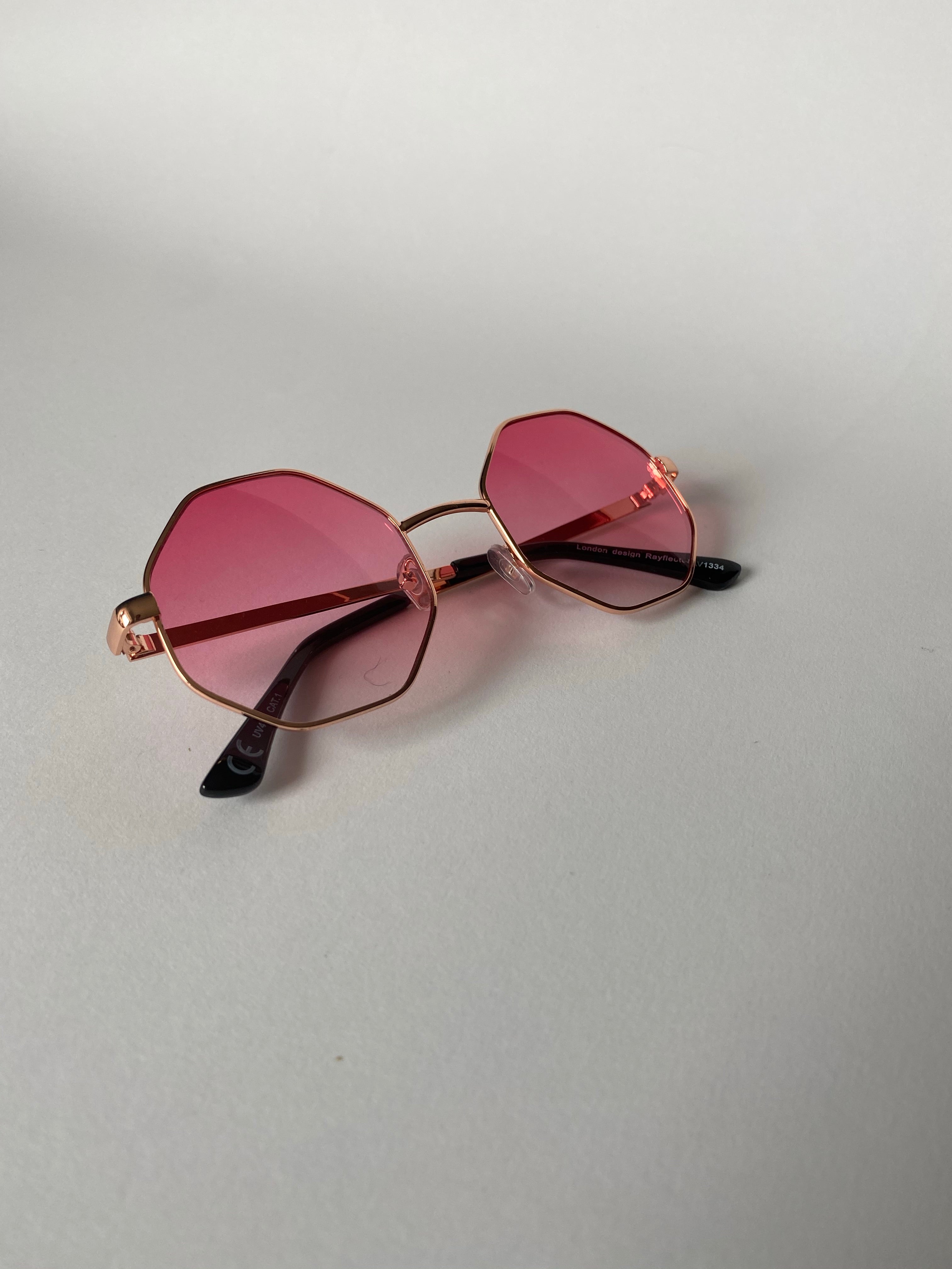 Octagon Shaped Glasses