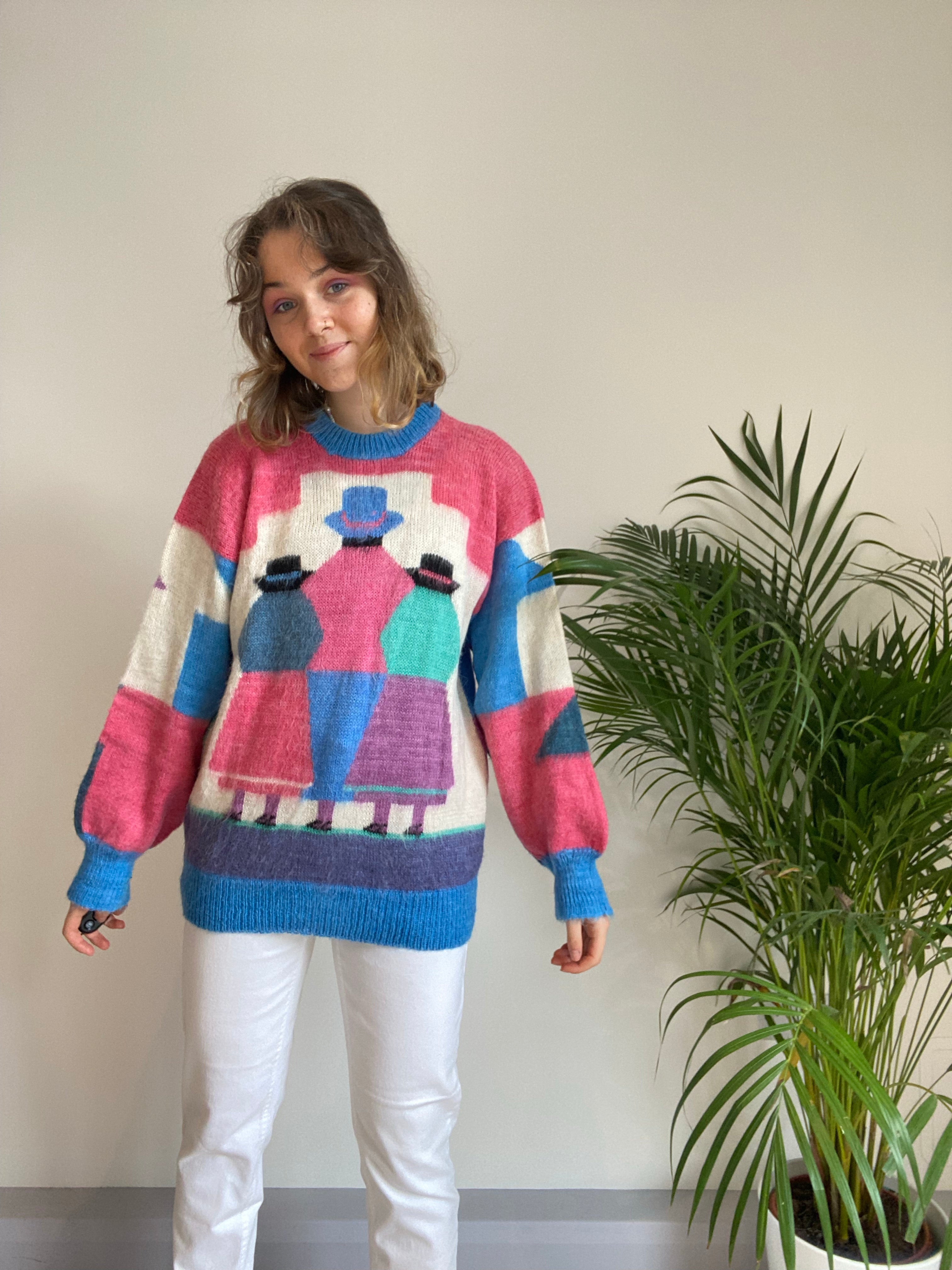 unique patterned knit