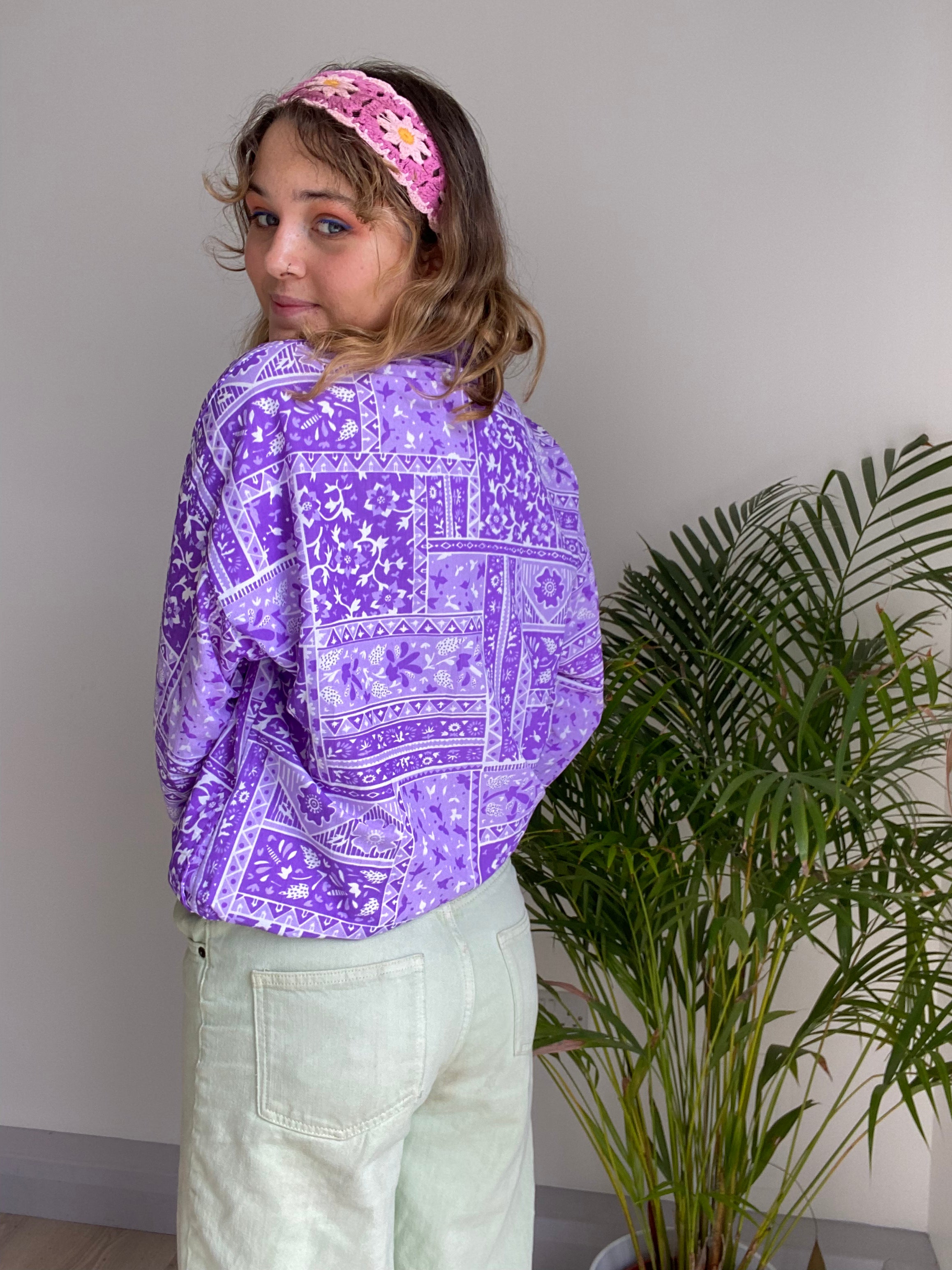 Vintage Purple Sports Jacket (S)