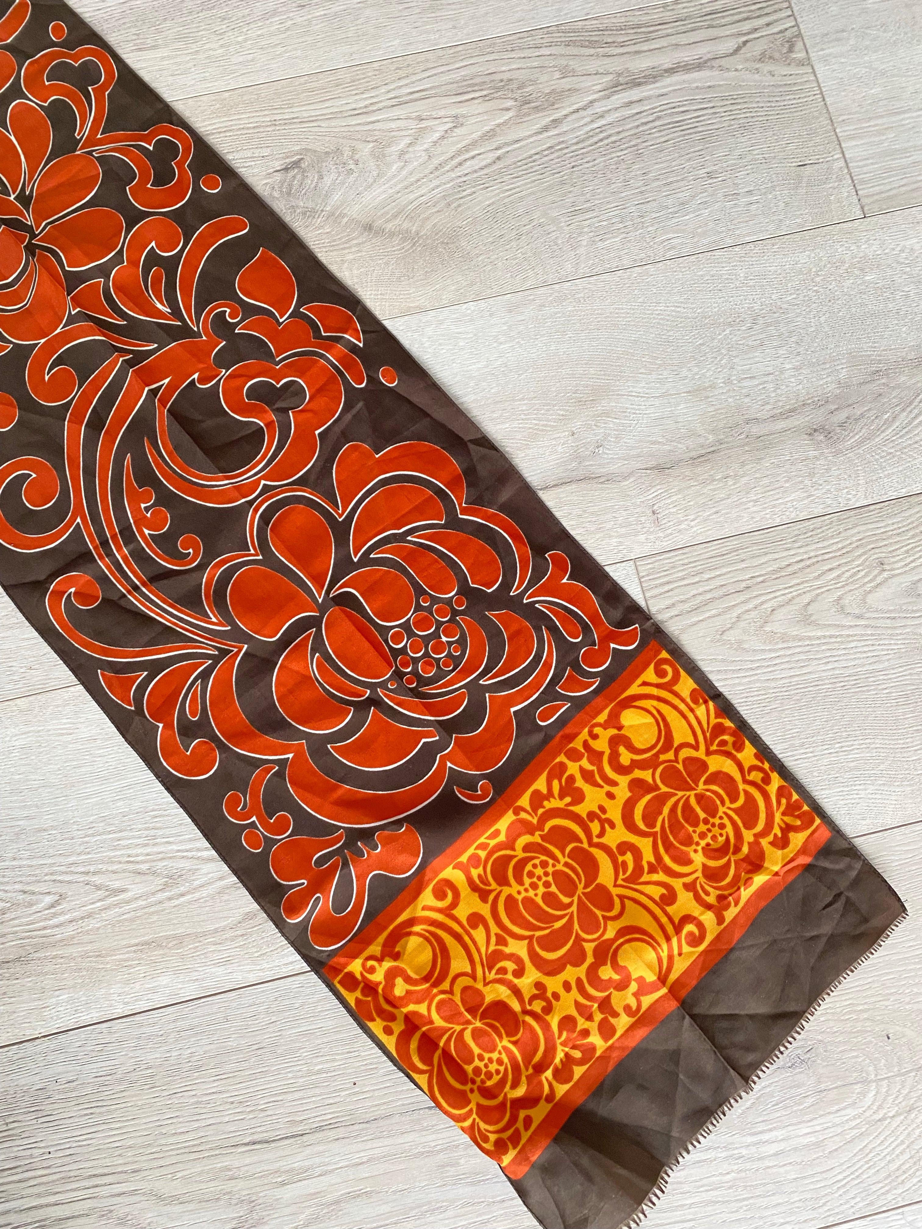 vintage silk scarf