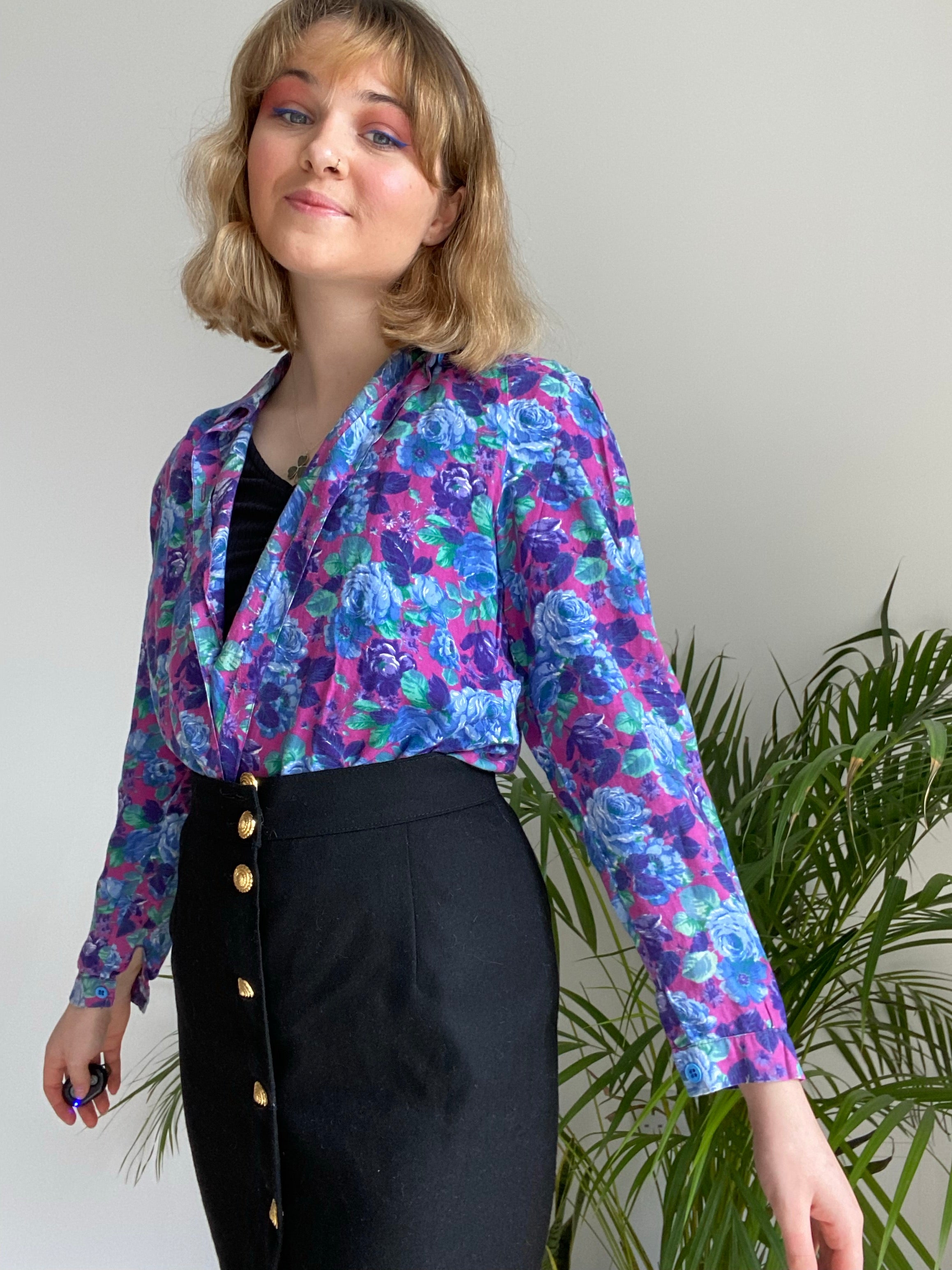 Vintage Floral Shirt