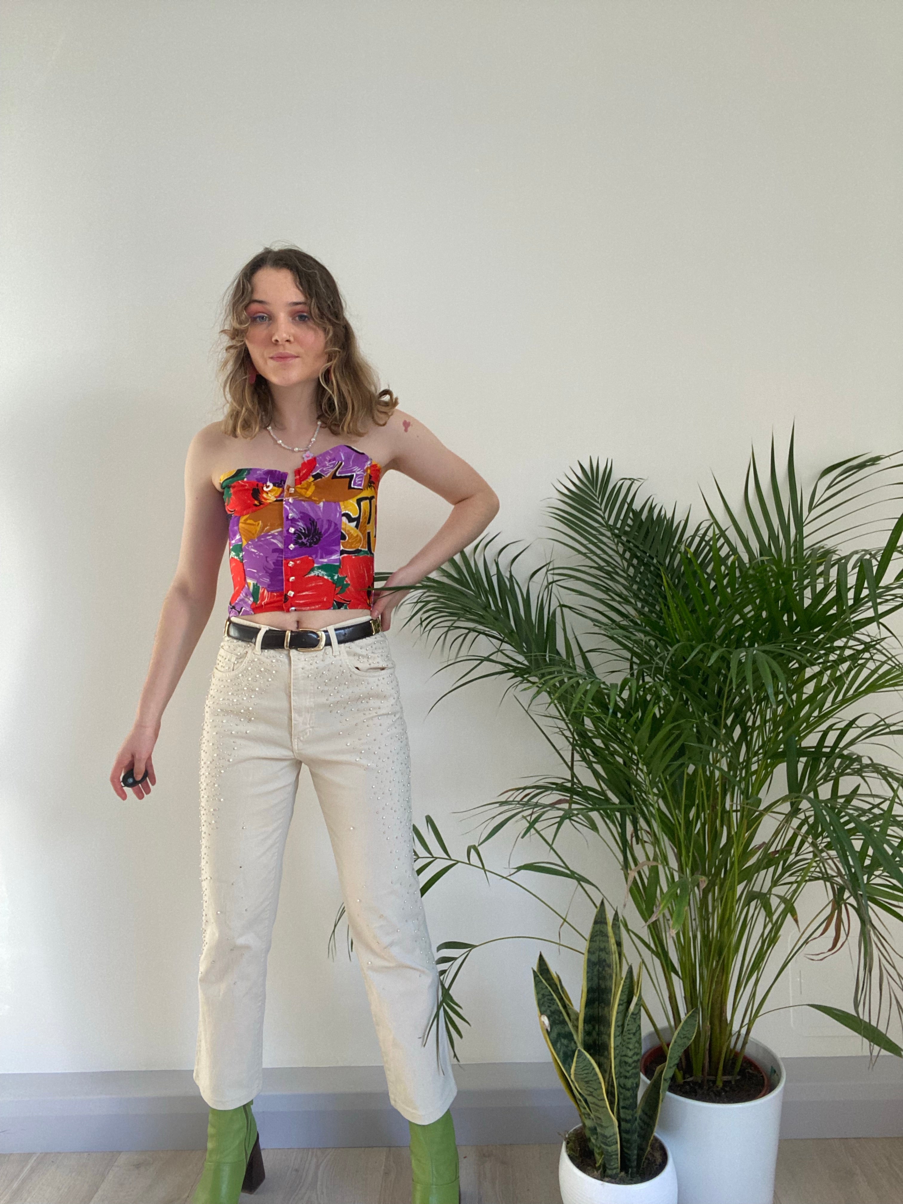 Vintage Stud Jeans (M)