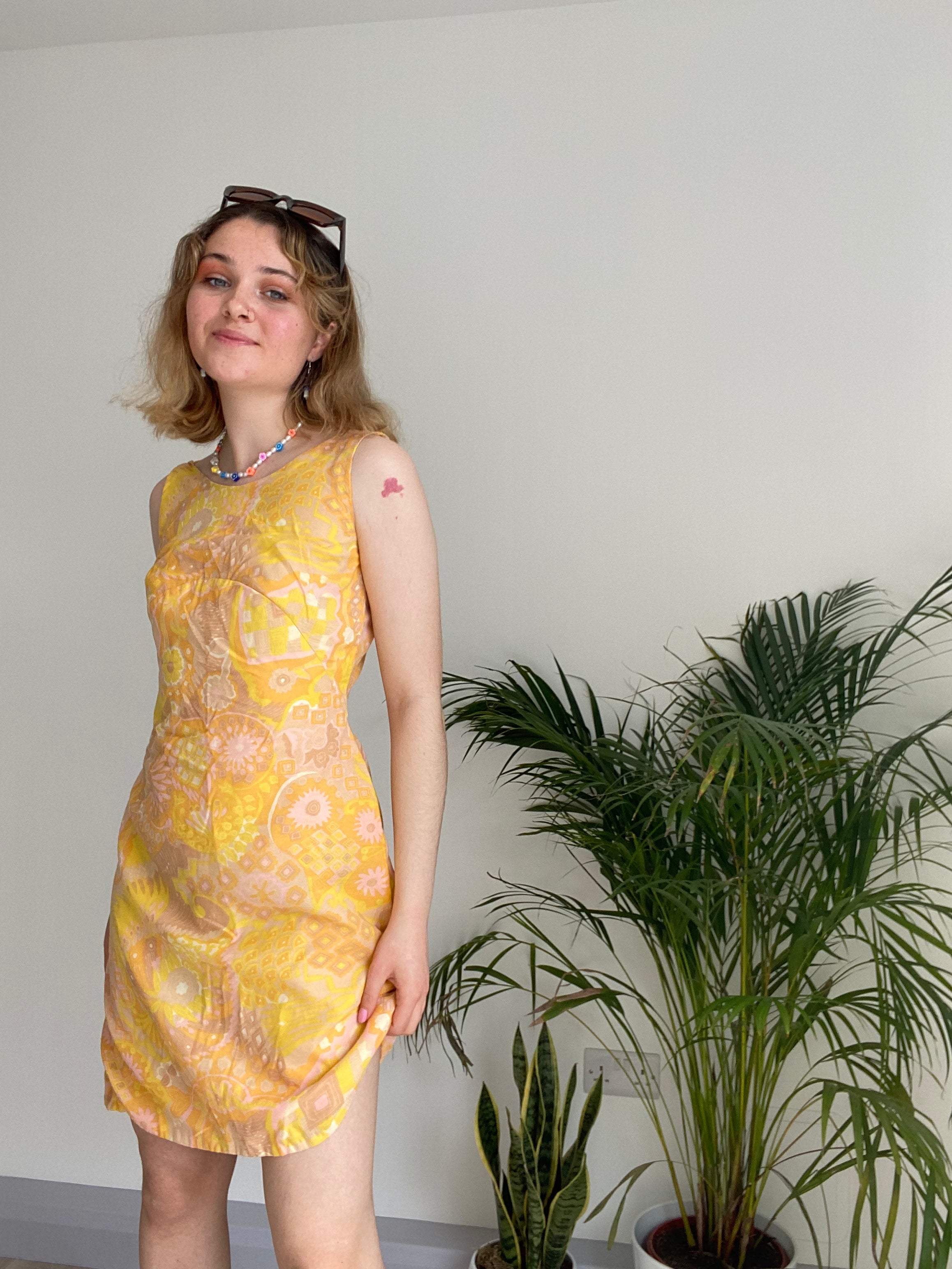 vintage 70's style dress