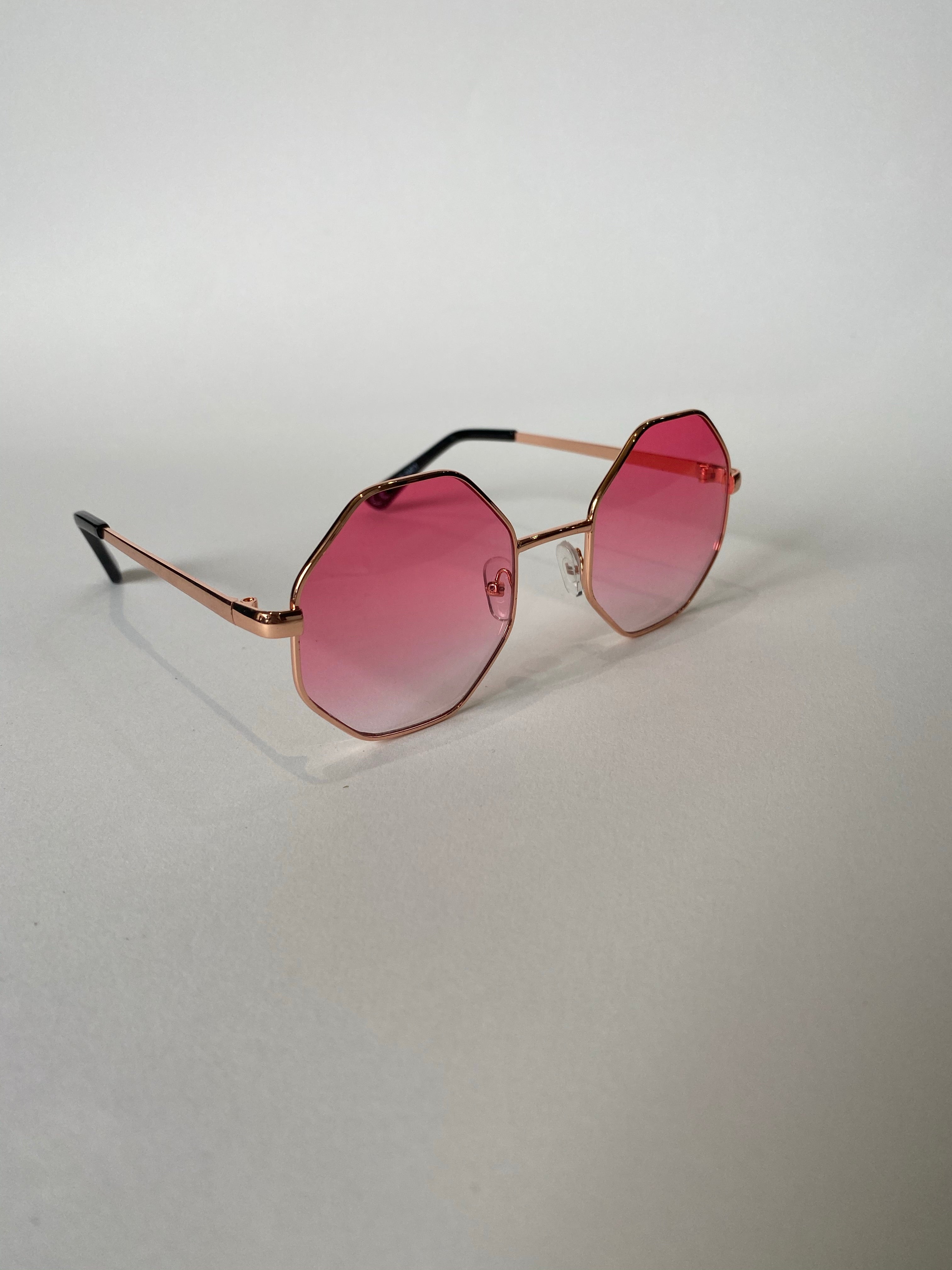 Octagon Shaped Glasses