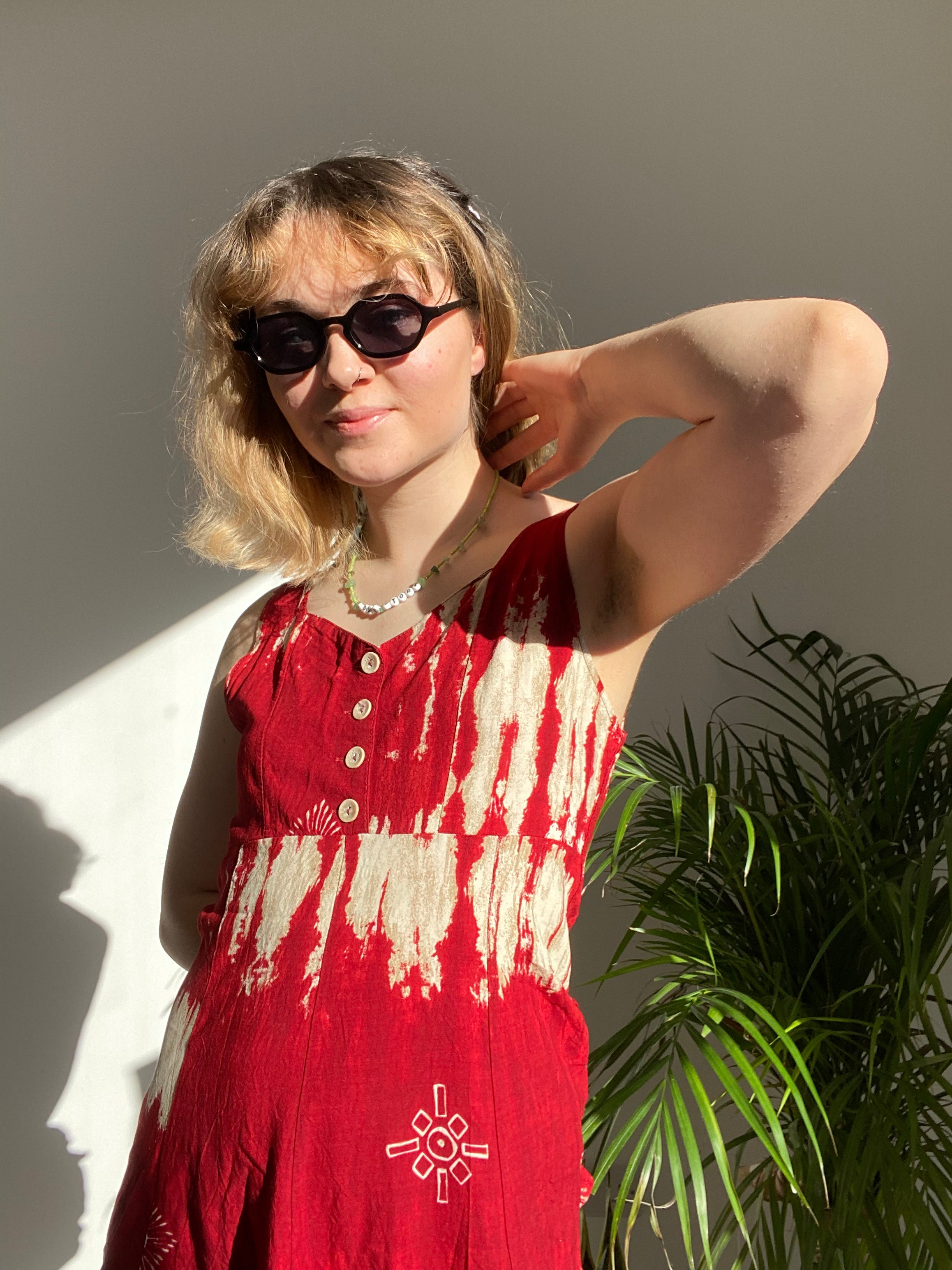 Round Black Sunglasses