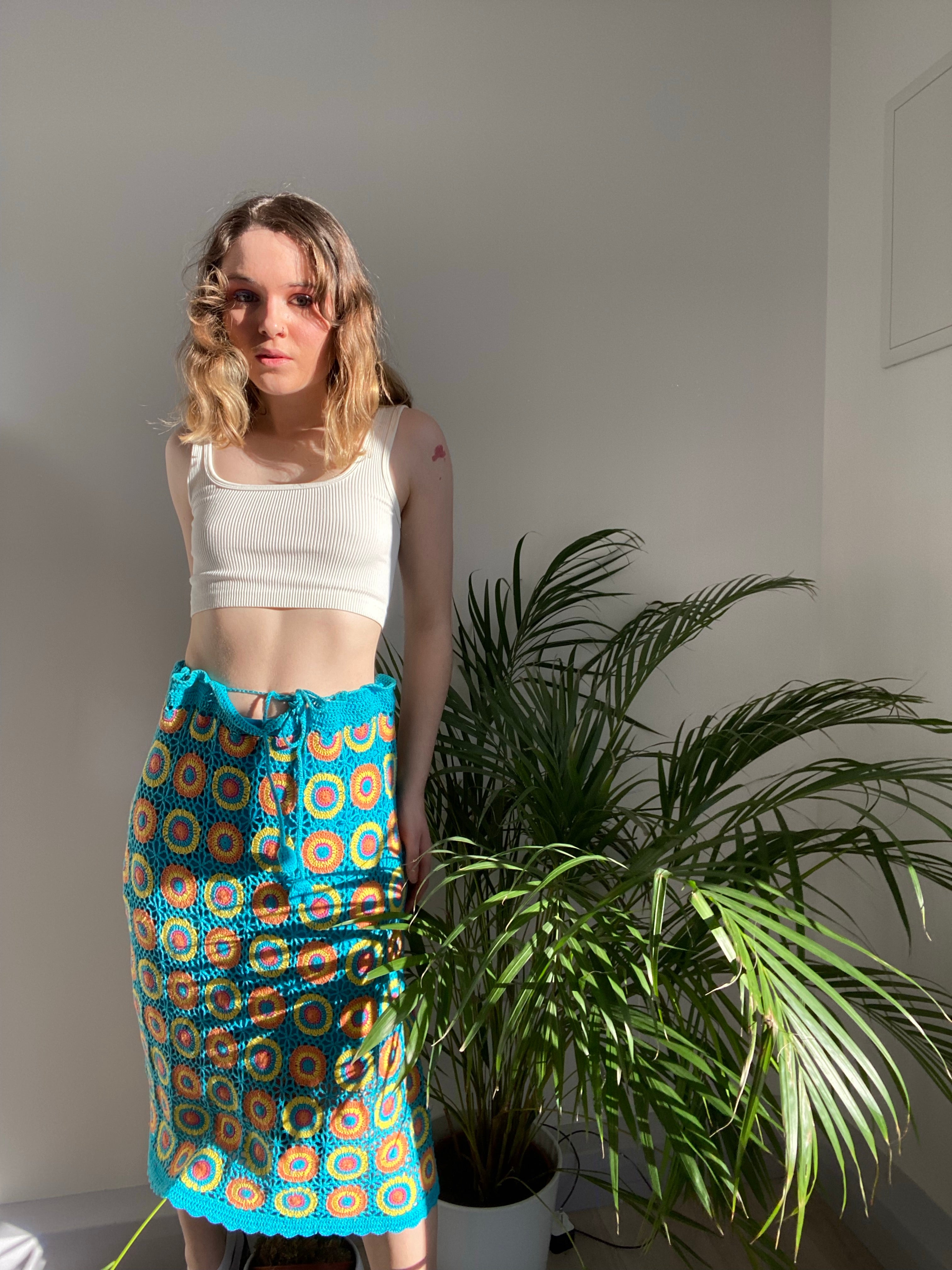 Vintage Crochet Skirt