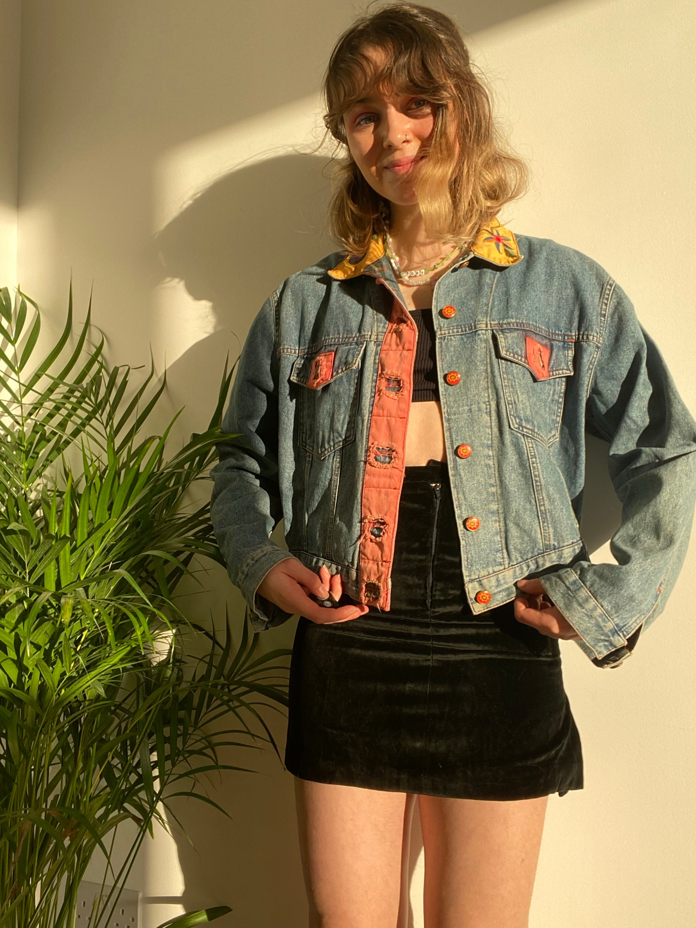 vintage denim jacket