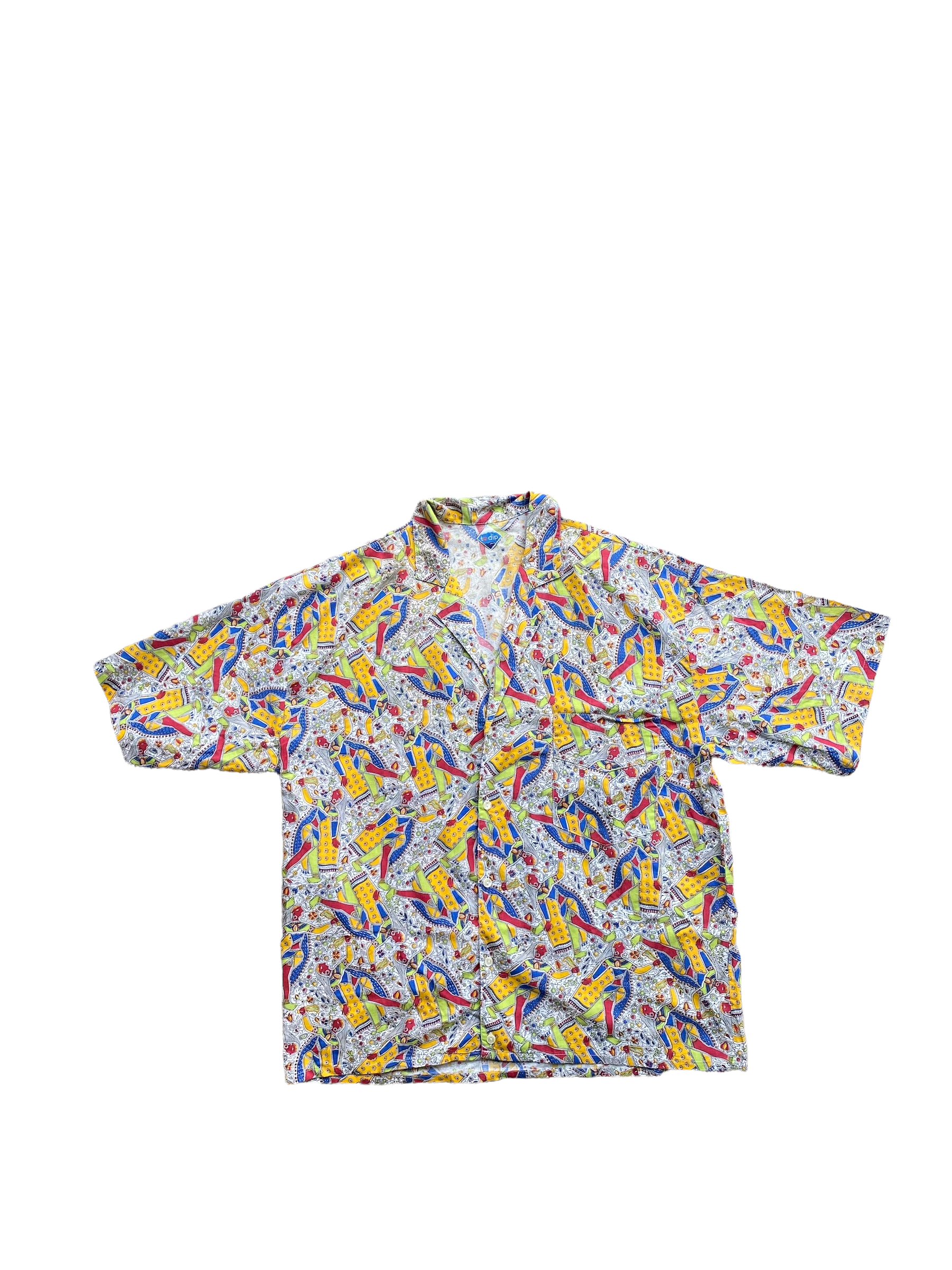 funky patterned mens shirt