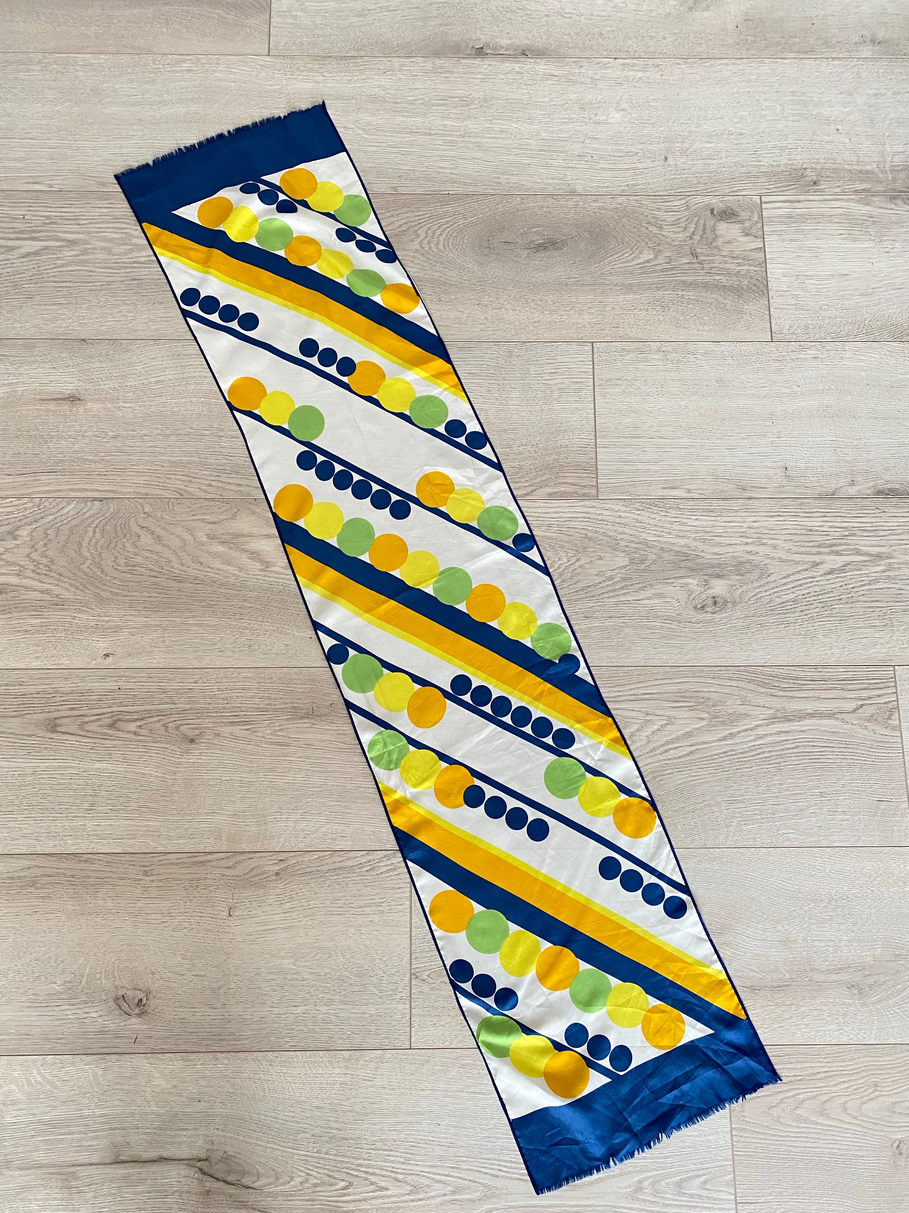 Vintage 70’s Style Silk Scarf