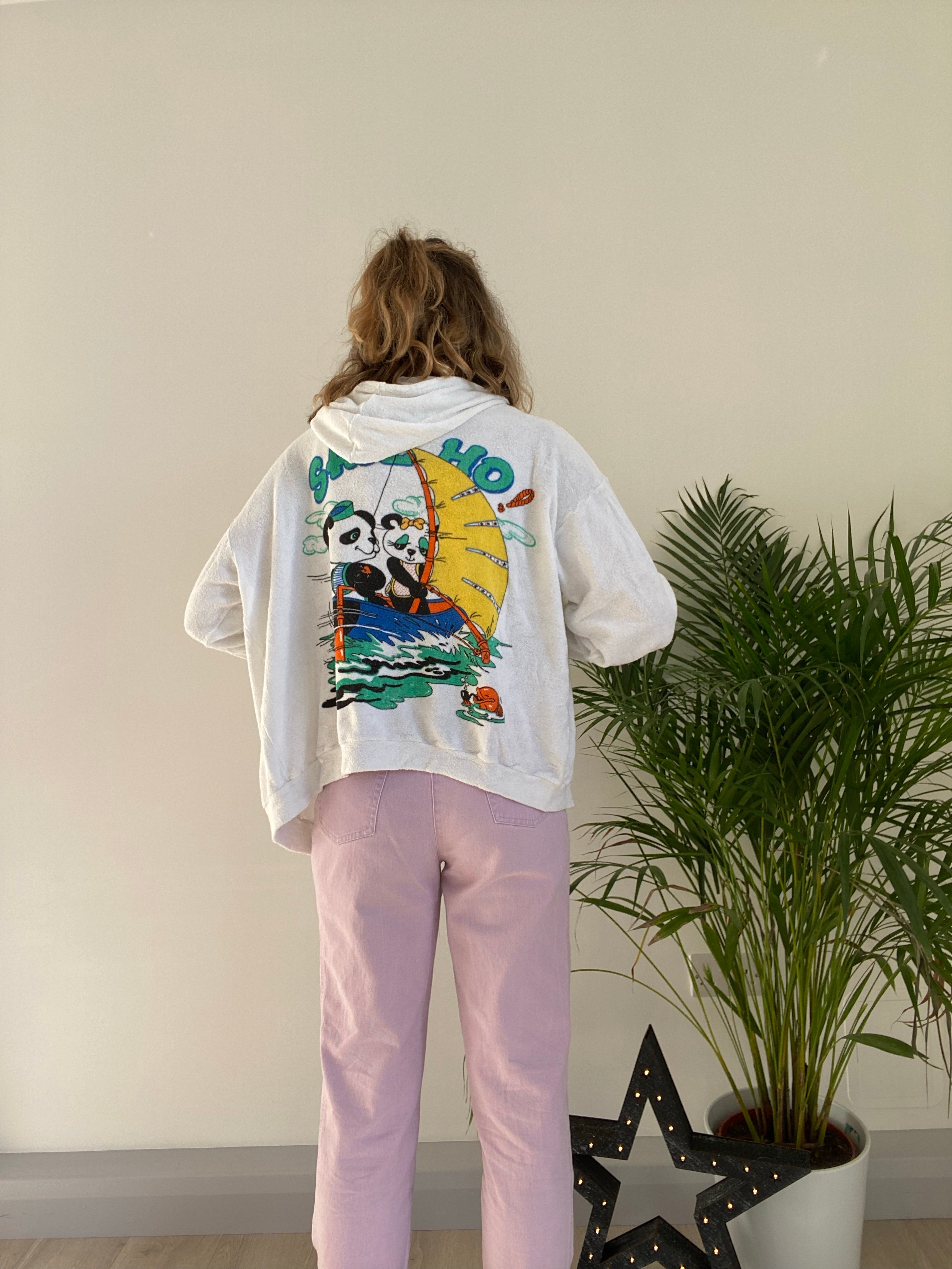 Vintage Panda Hoody (M)