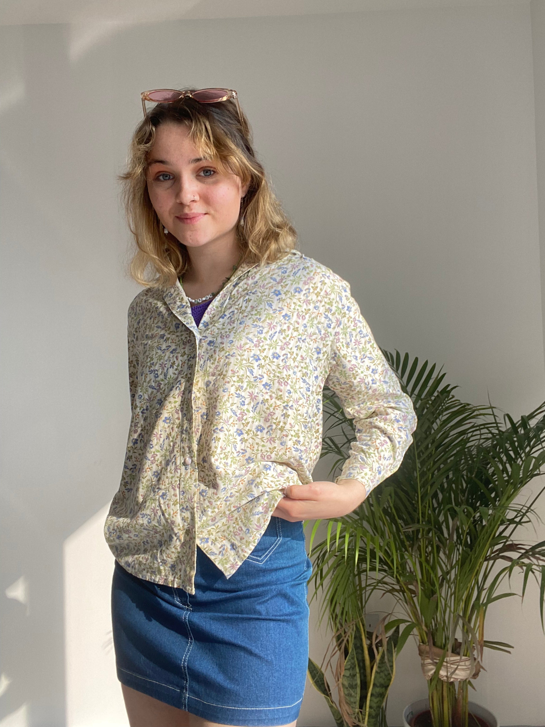 womens vintage blouse