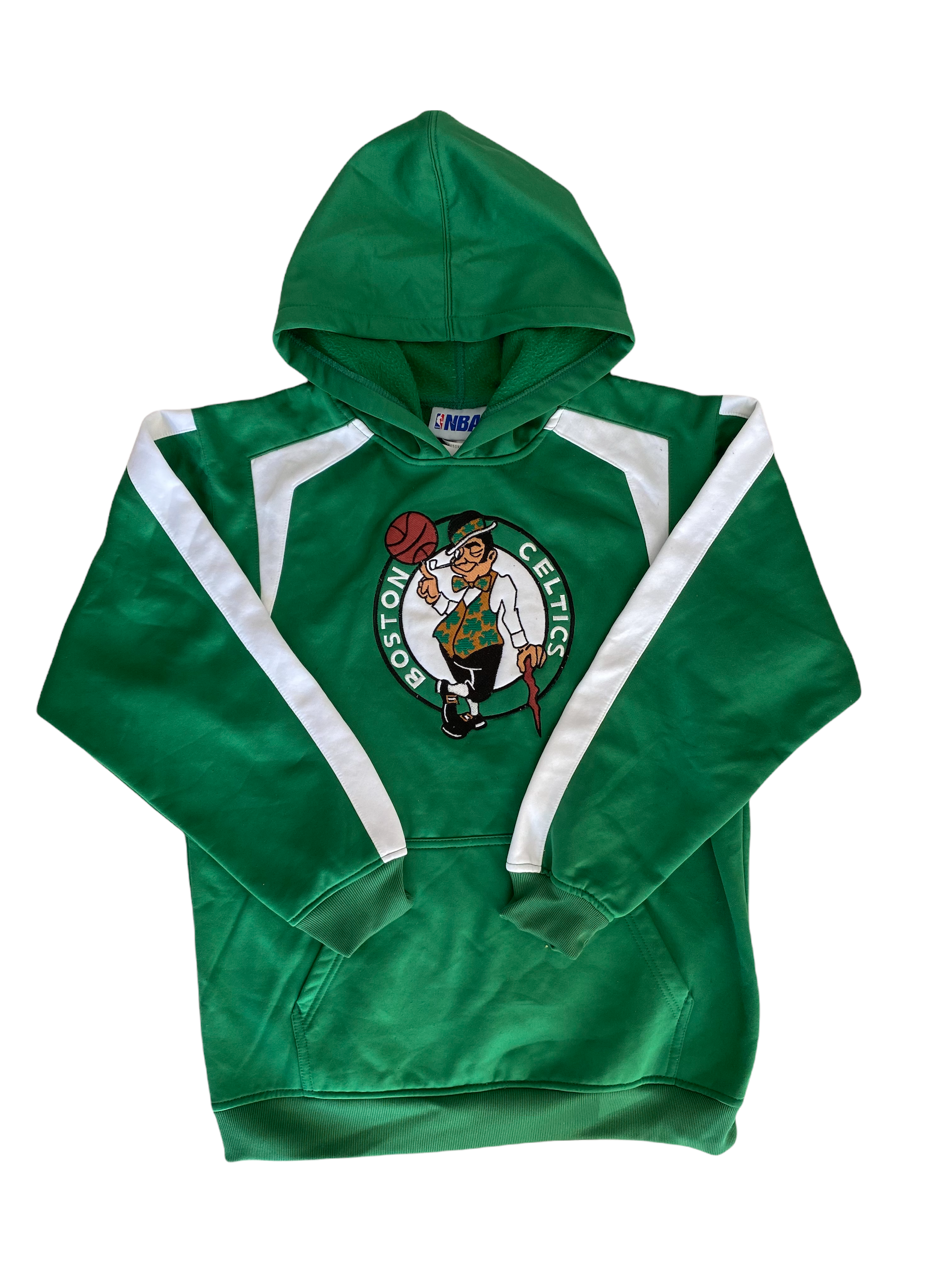 NBA hoodie green vintage