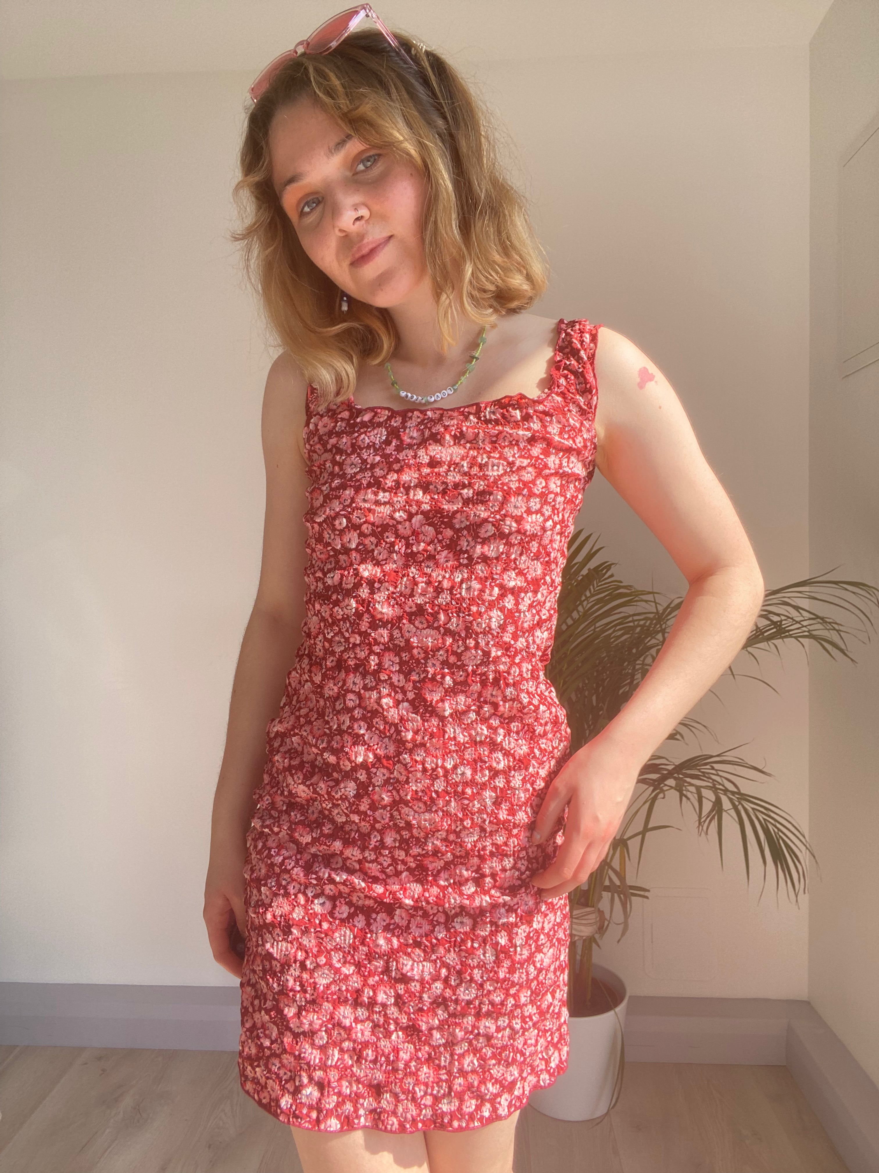 Vintage Floral Dress