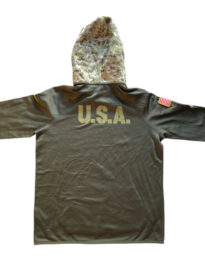 camo green denver broncos NFL hoodie