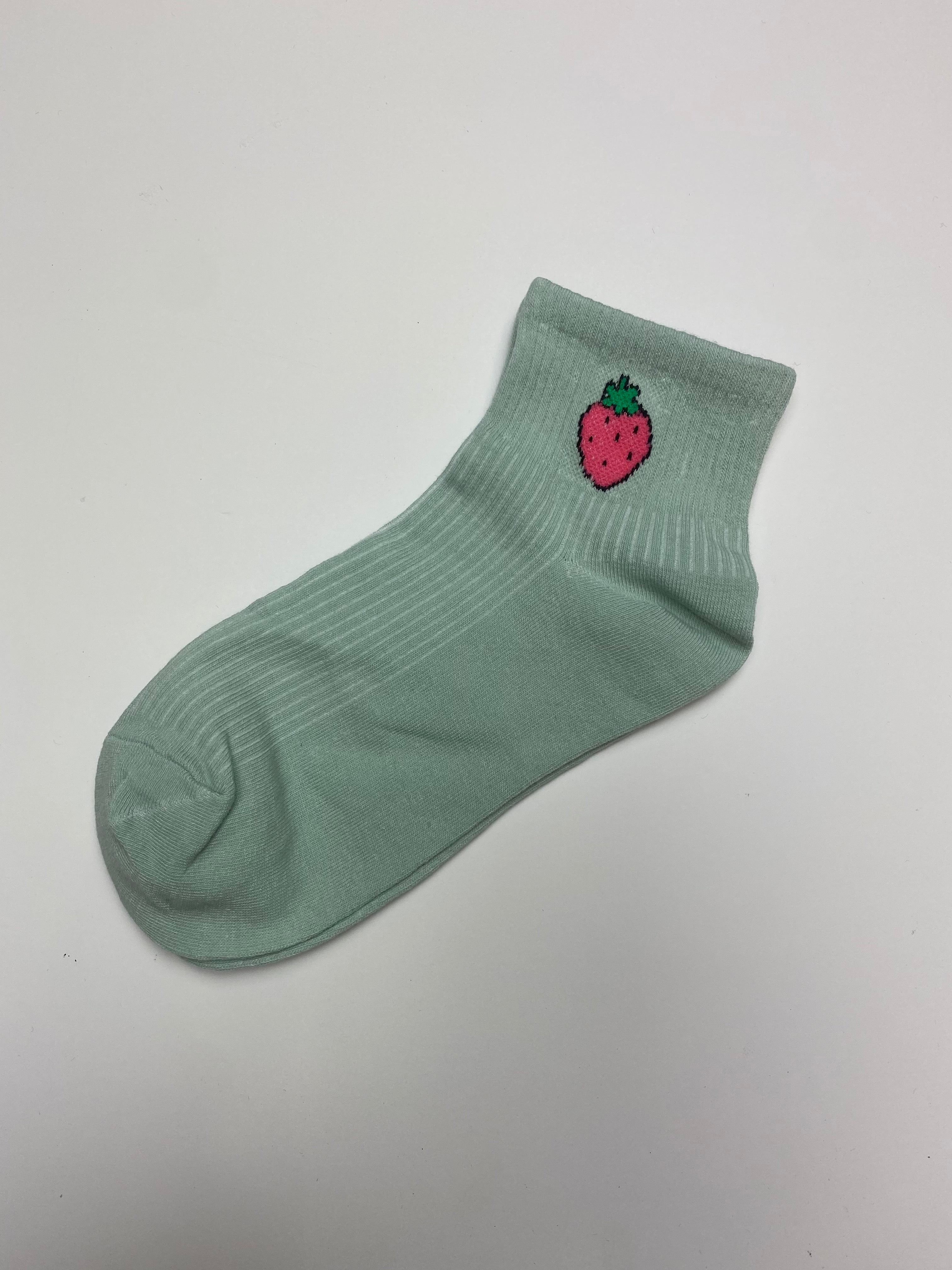 Strawberry Ankle Sock
