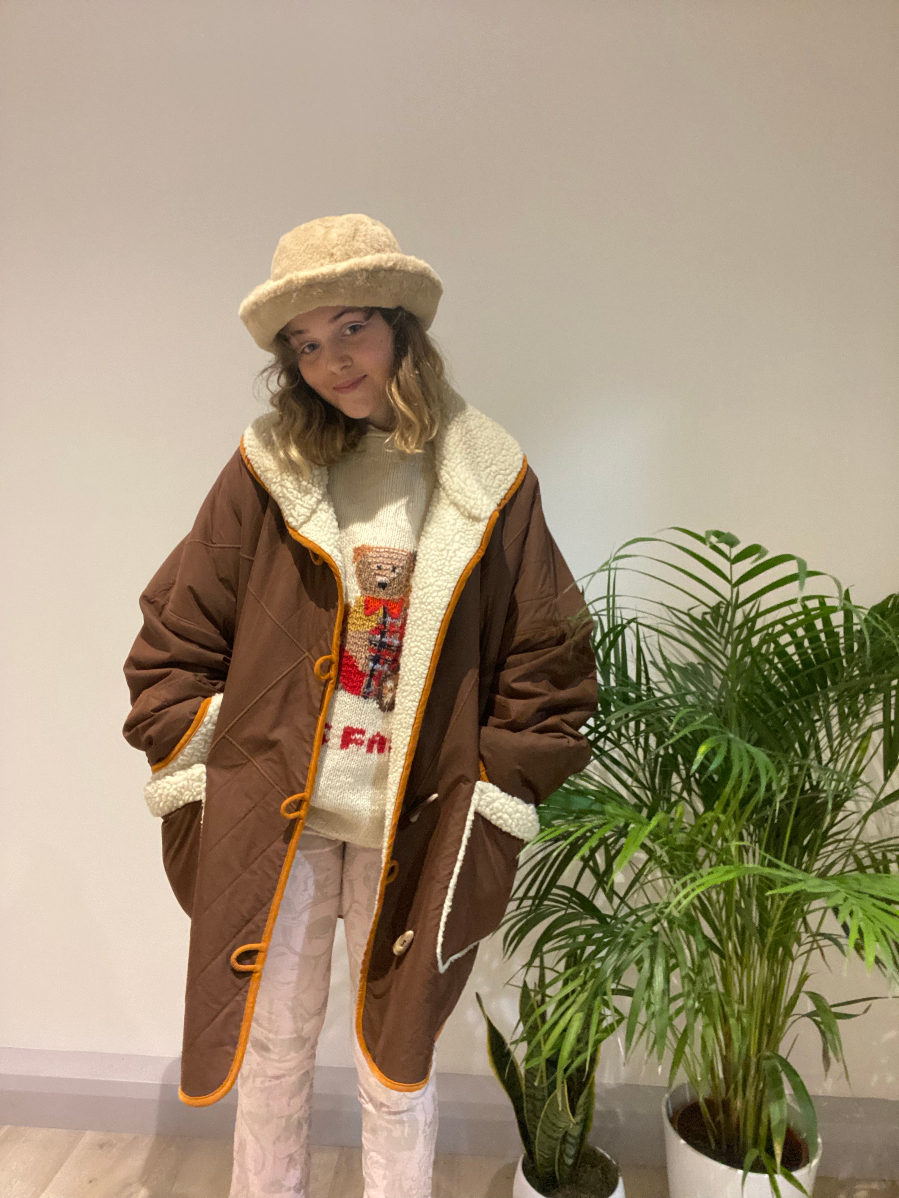 Vintage Brown Coat (L)