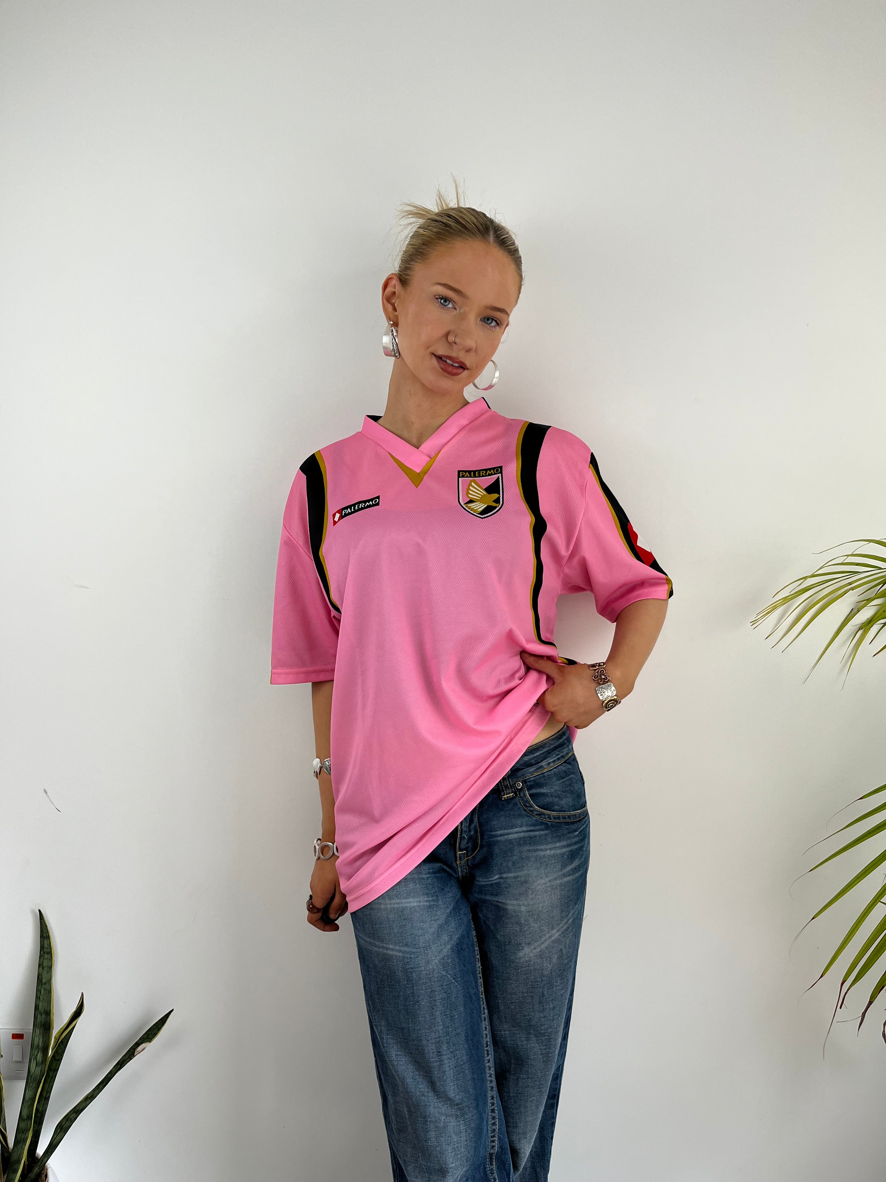 Vintage Pink Football Jersey (XL)