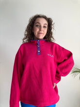 vintage pink fila fleece