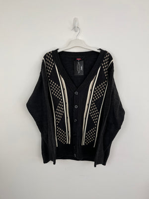 Vintage 80s button up knit 