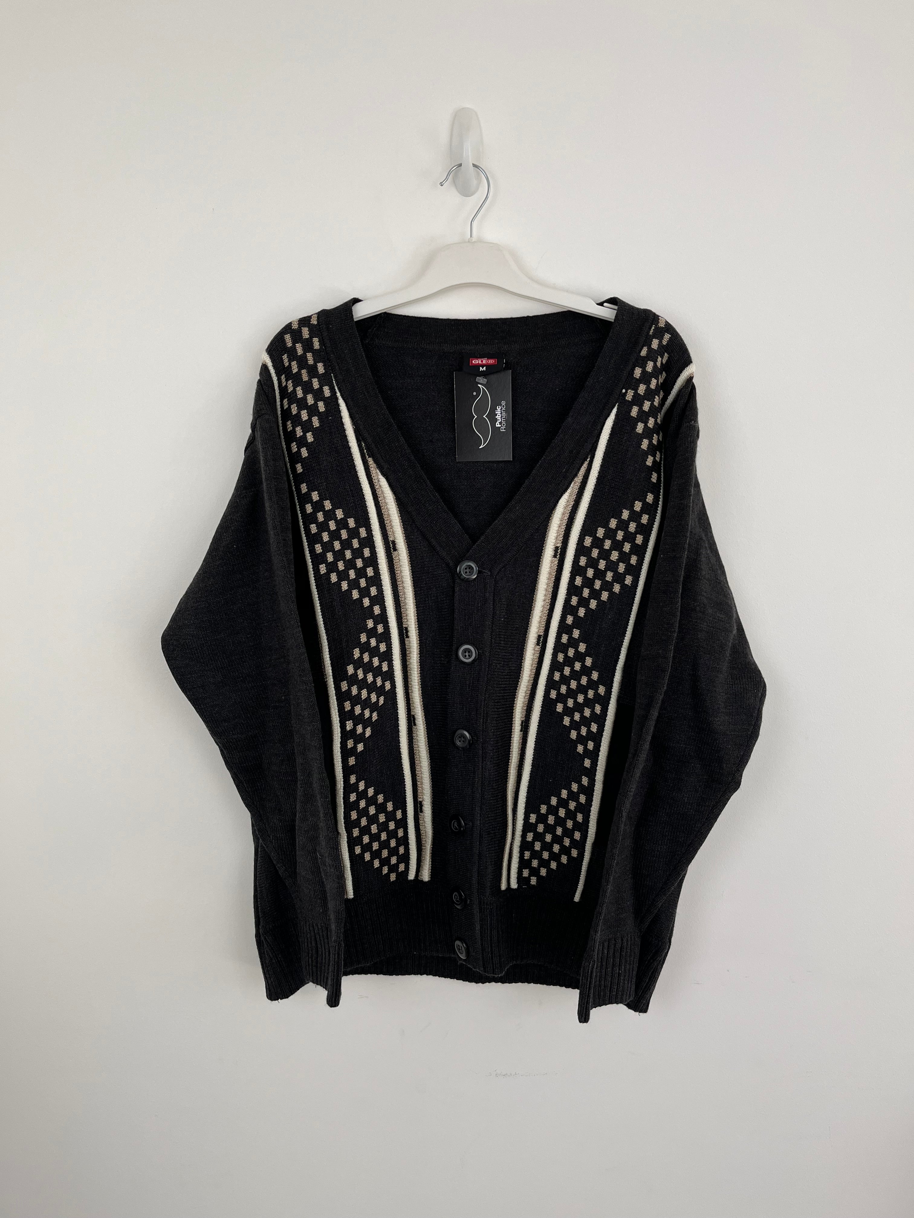Vintage 80s button up knit 