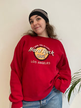 Vintage red Hard Rock Cafe sweatshirt
