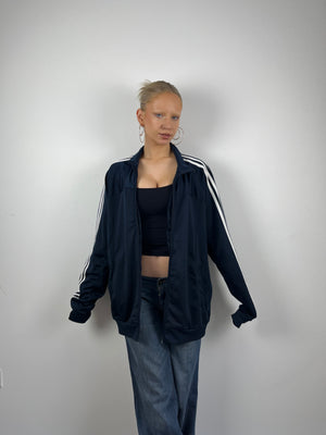 Vintage navy adidas zip up 
