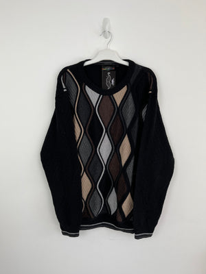 Vintage Neutral patterned knit 