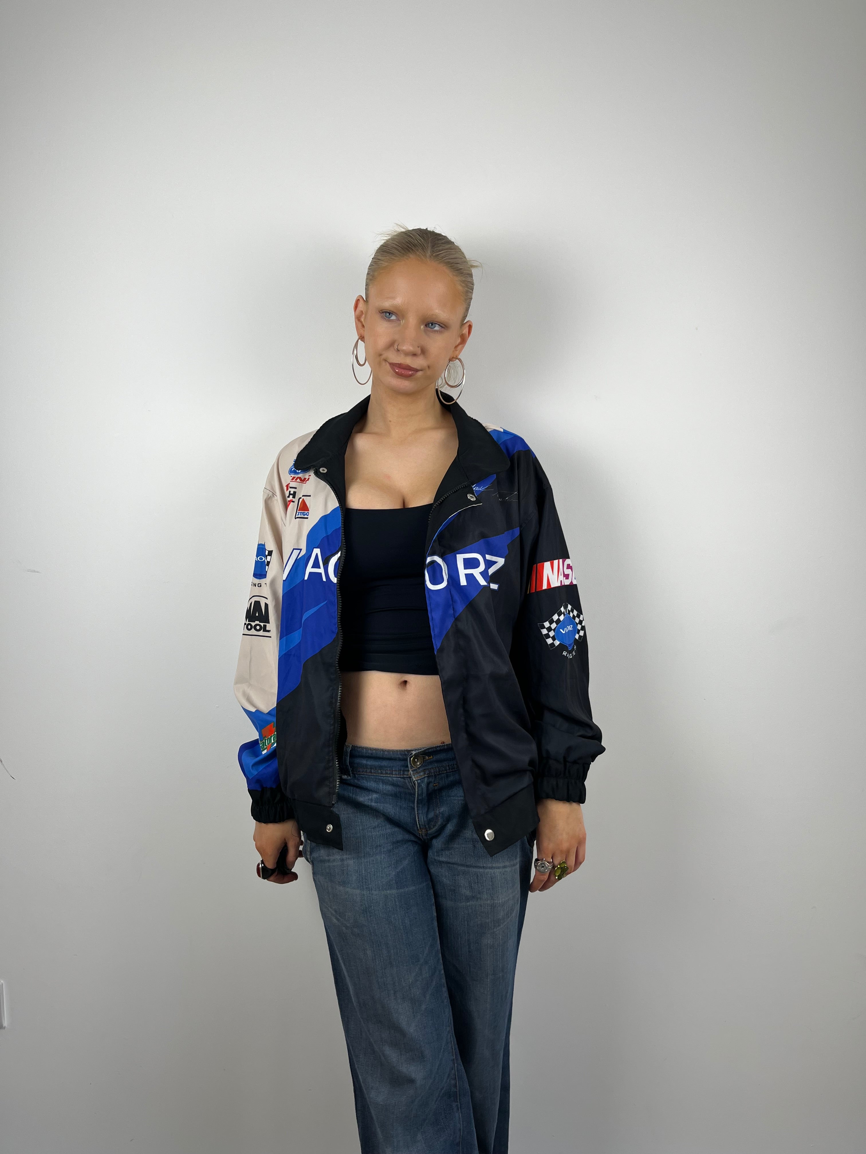 Vintage Collared Racing Jacket (S)